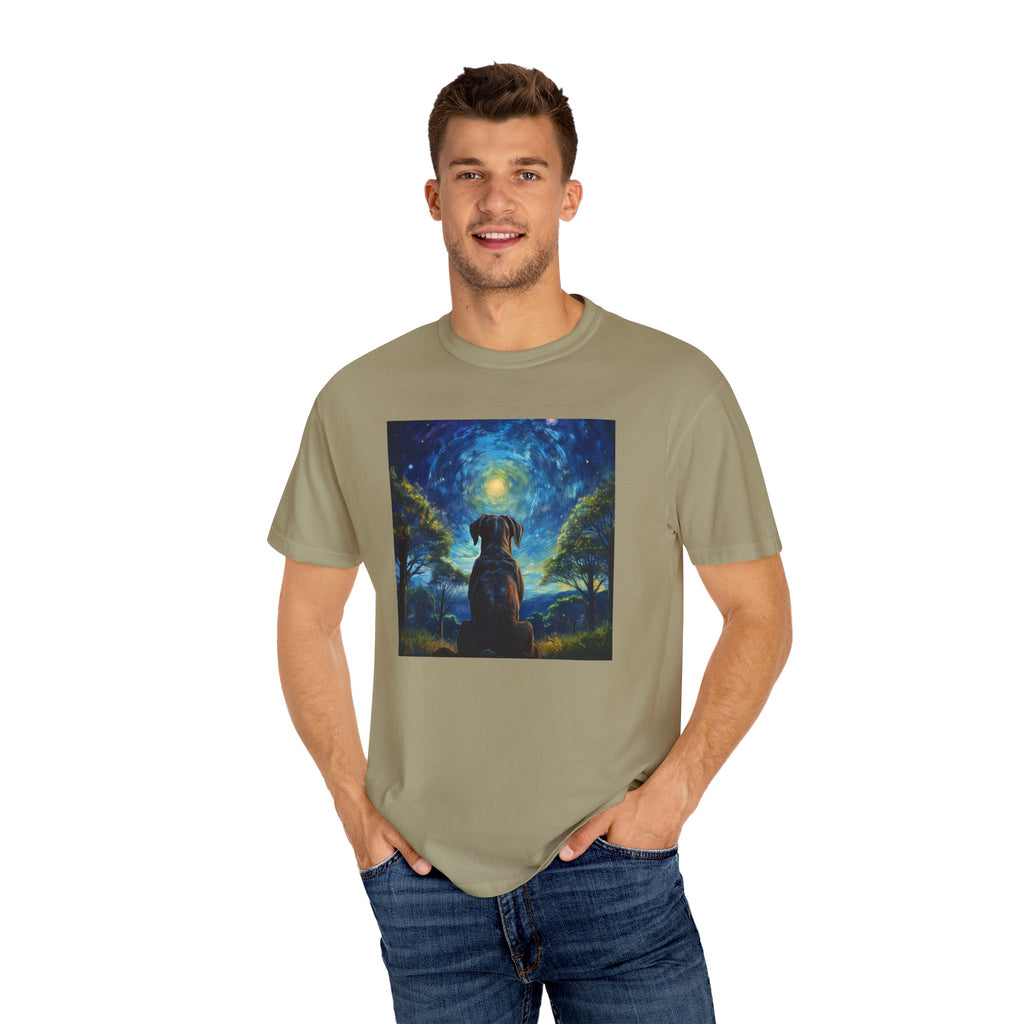 Moonlit Thoughts Unisex Garment-Dyed T-shirt