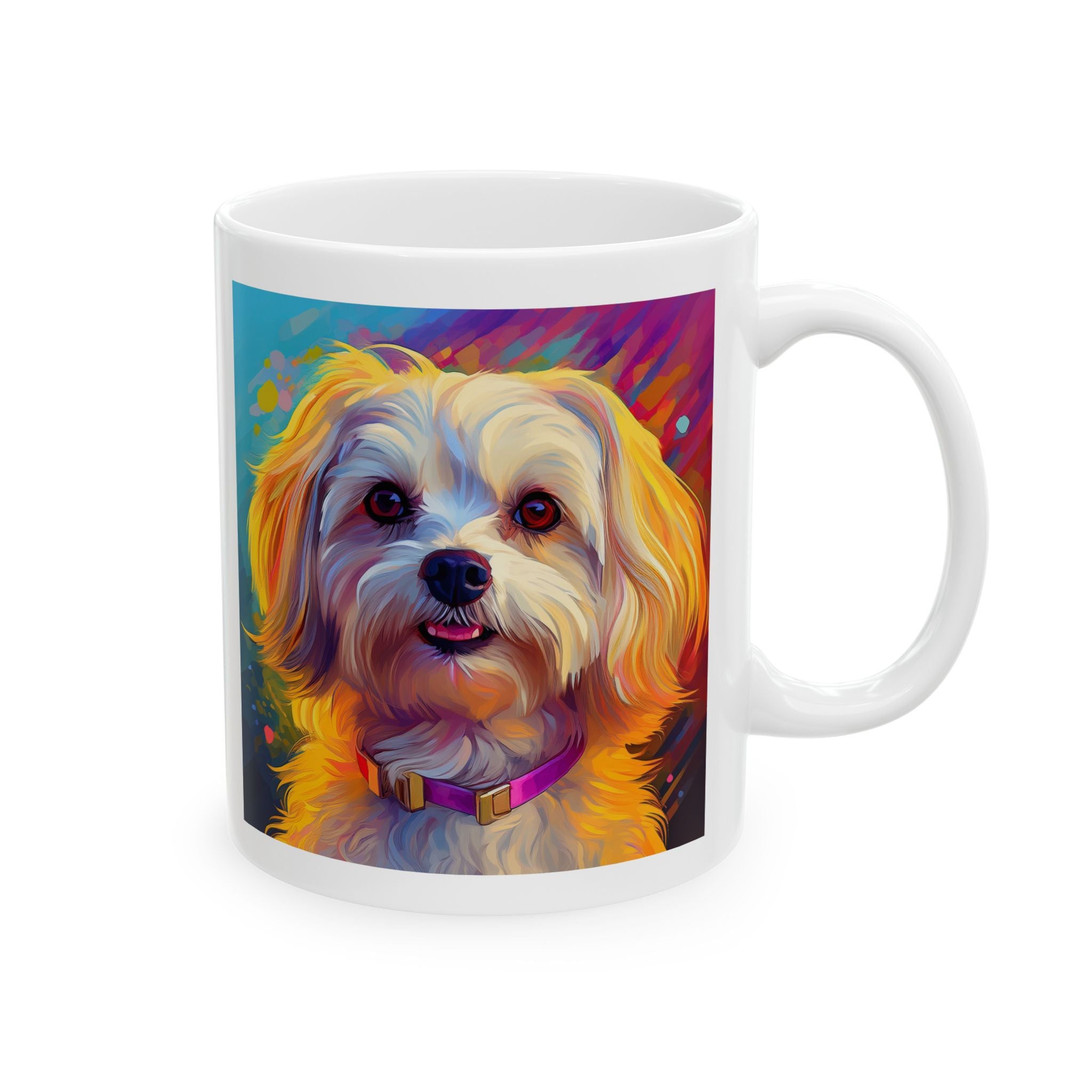 Havanese Ceramic Mug, (11oz, 15oz)