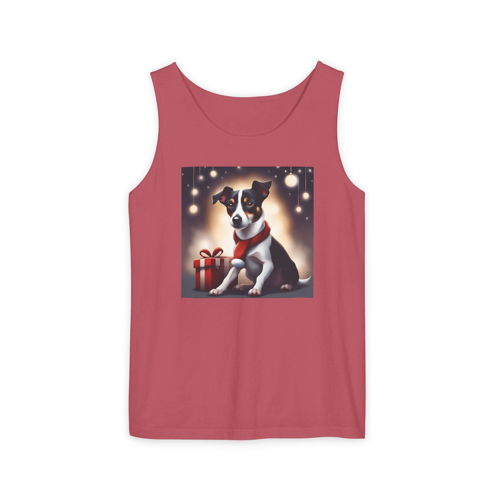 Jack Russel Holiday Unisex Tank Top