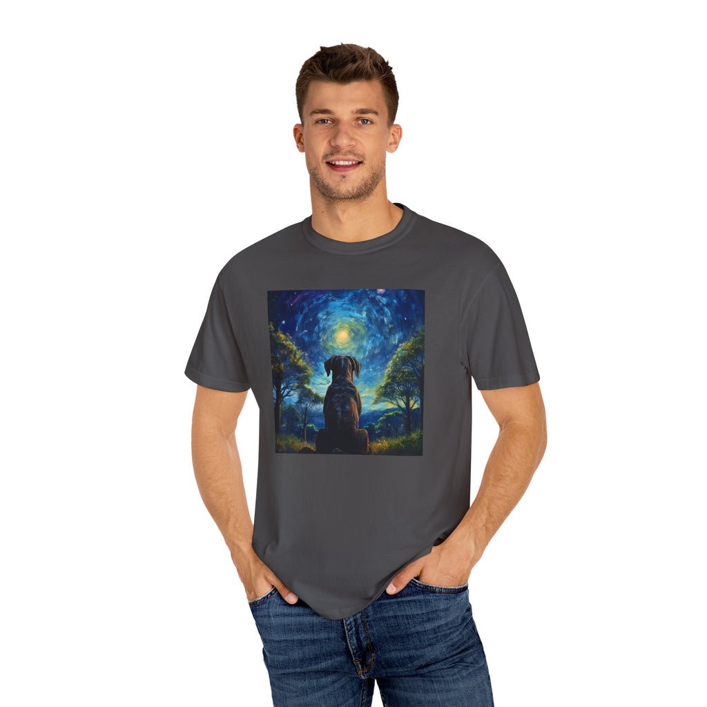 Moonlit Thoughts Unisex Garment-Dyed T-shirt