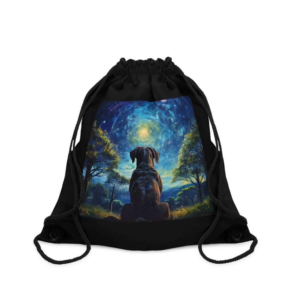 Moonlit Thoughts Drawstring Bag