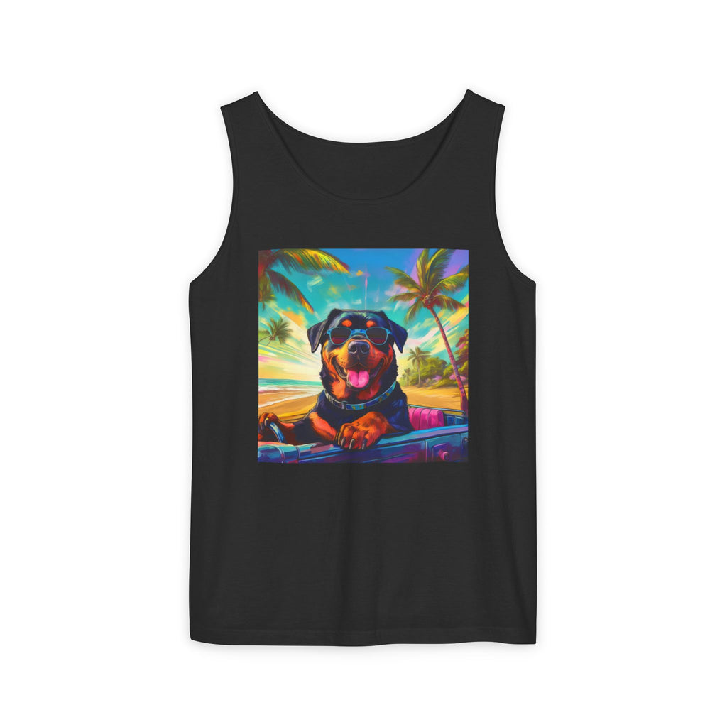 Rottweiler Beach Drive Tank Top