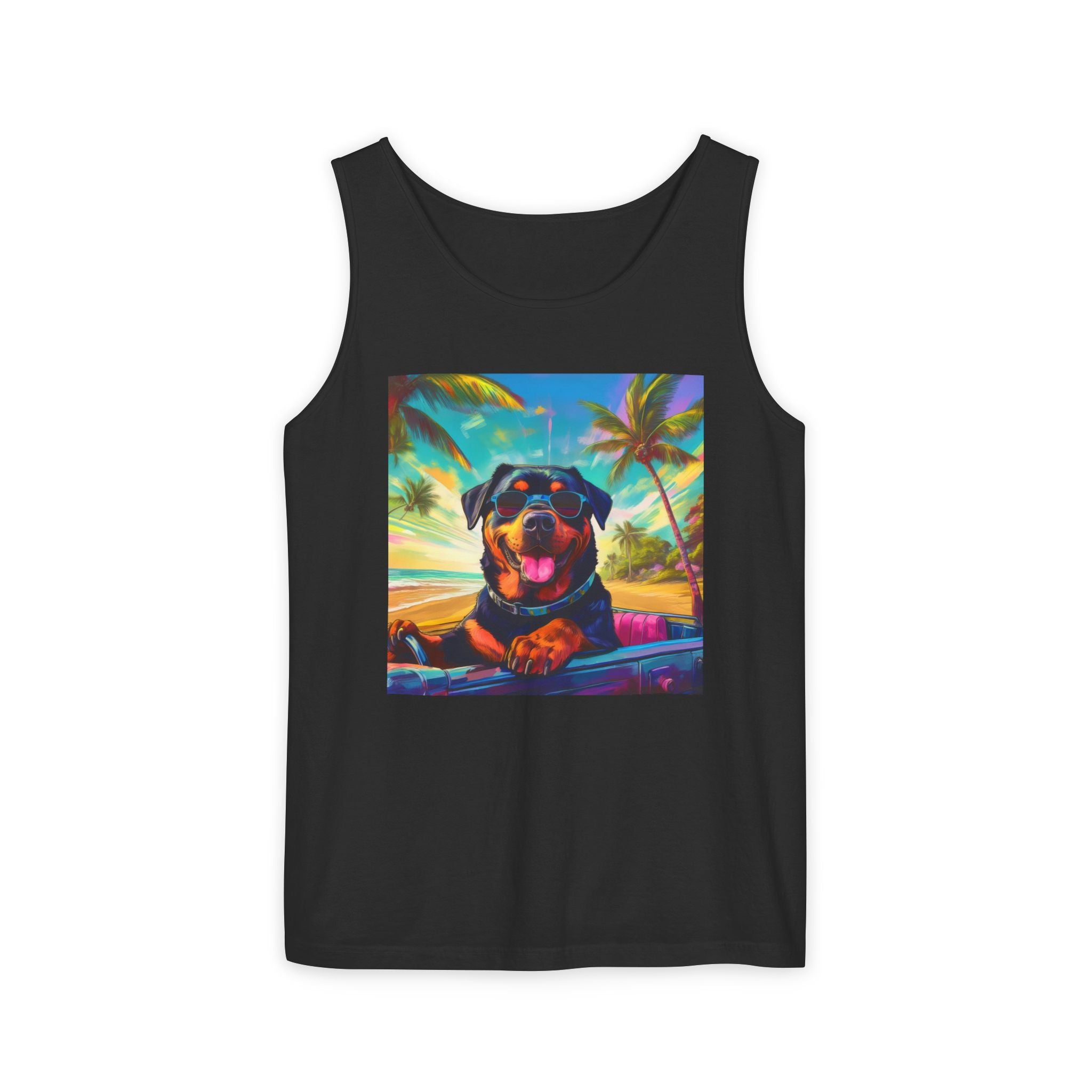 Rottweiler Beach Drive Tank Top
