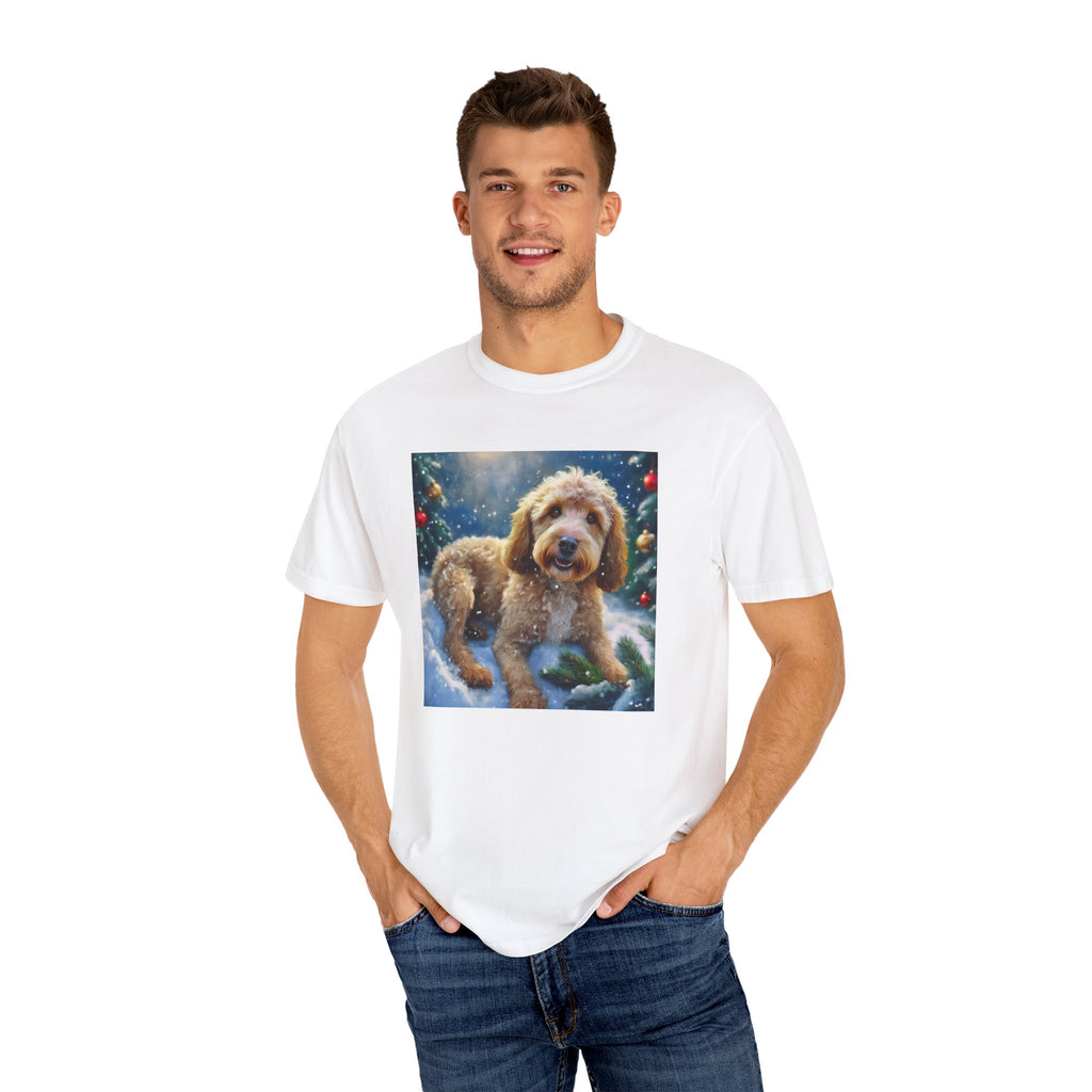 Doodle Holiday Unisex Garment-Dyed T-shirt