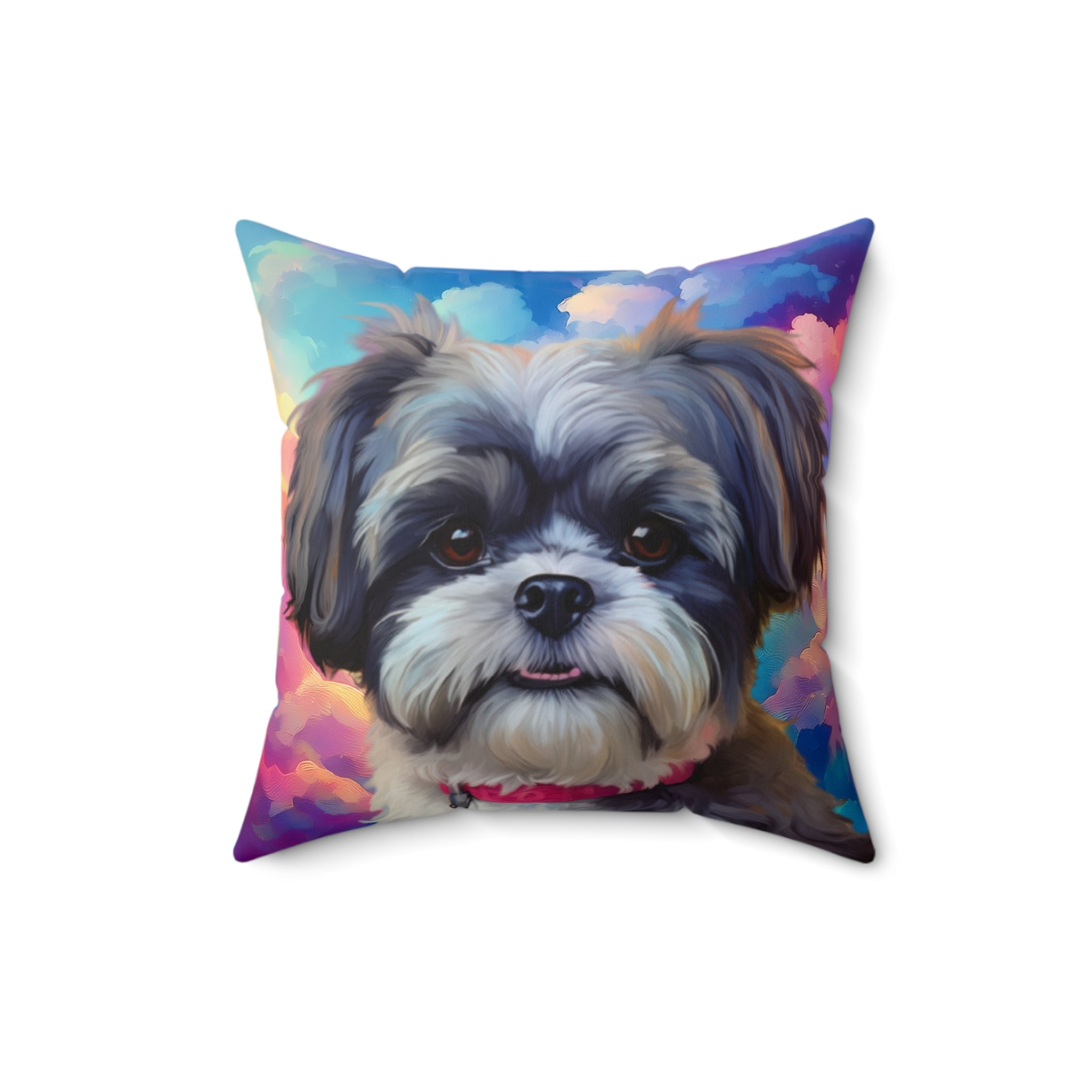 Shi Tzu Polyester Square Pillow