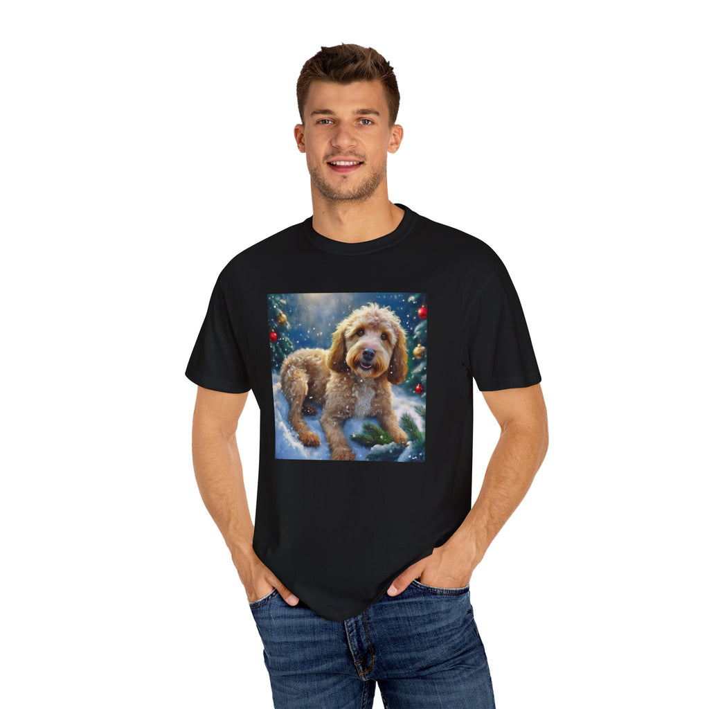 Doodle Holiday Unisex Garment-Dyed T-shirt