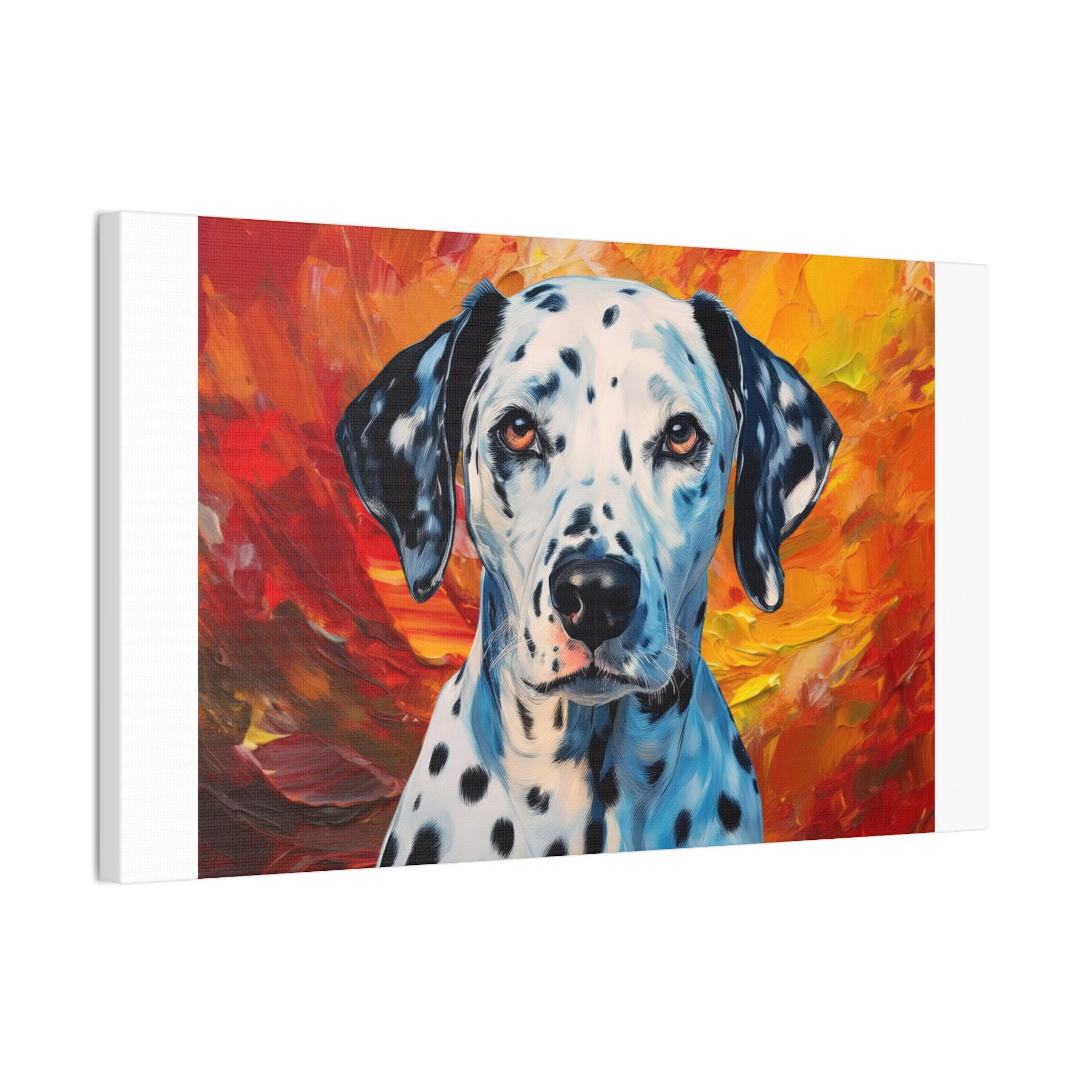 Dalmation Canvas Stretched, 0.75"