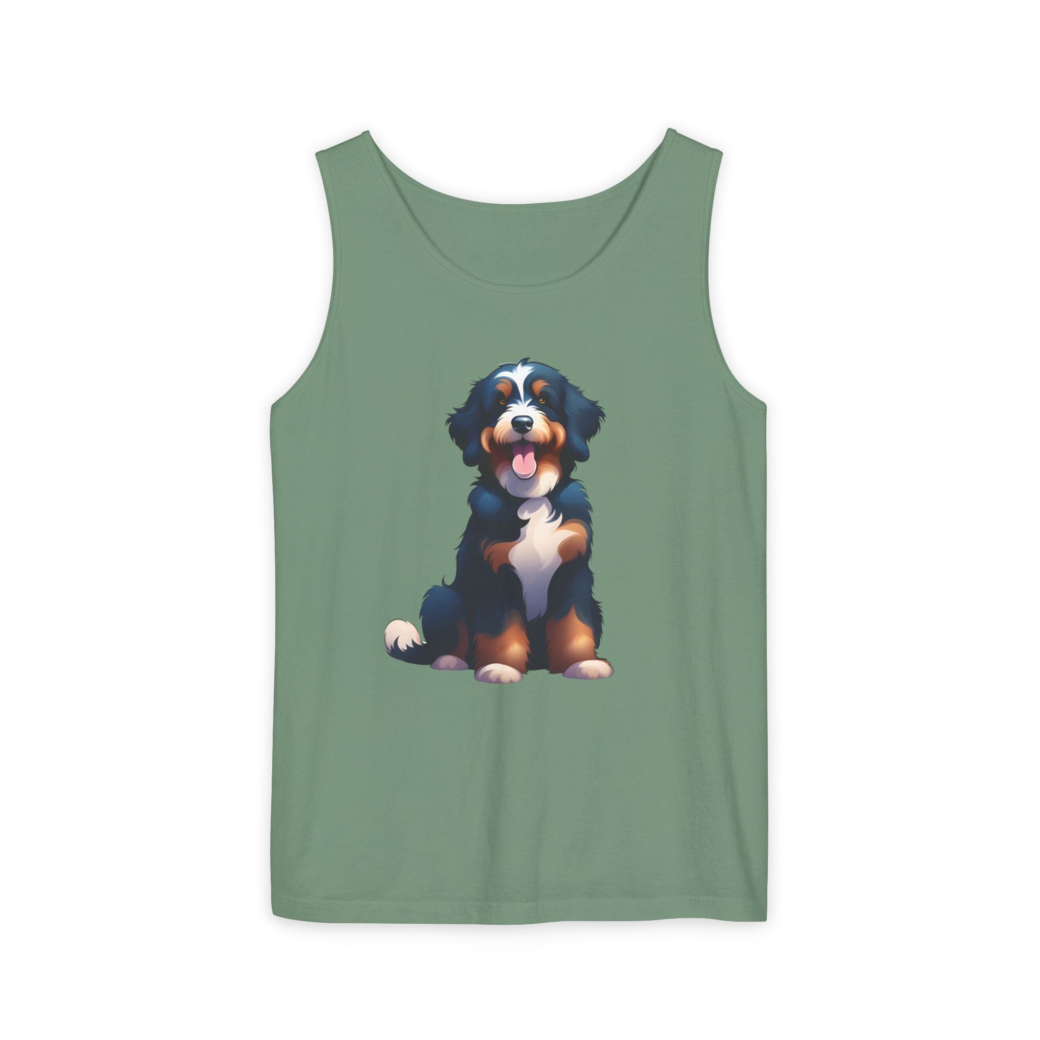 Bernedoodle Unisex Tank Top