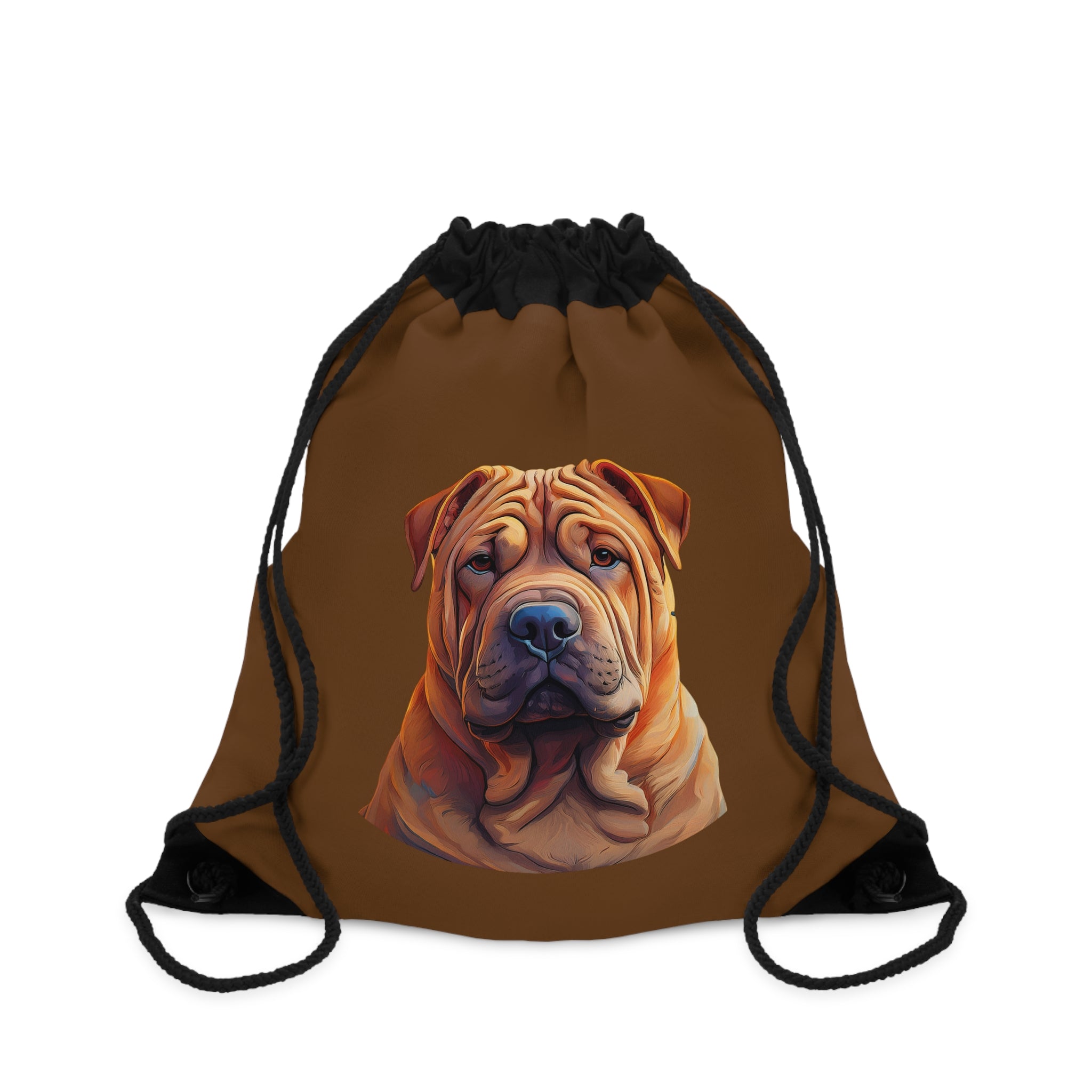 Shar Pei Drawstring Bag