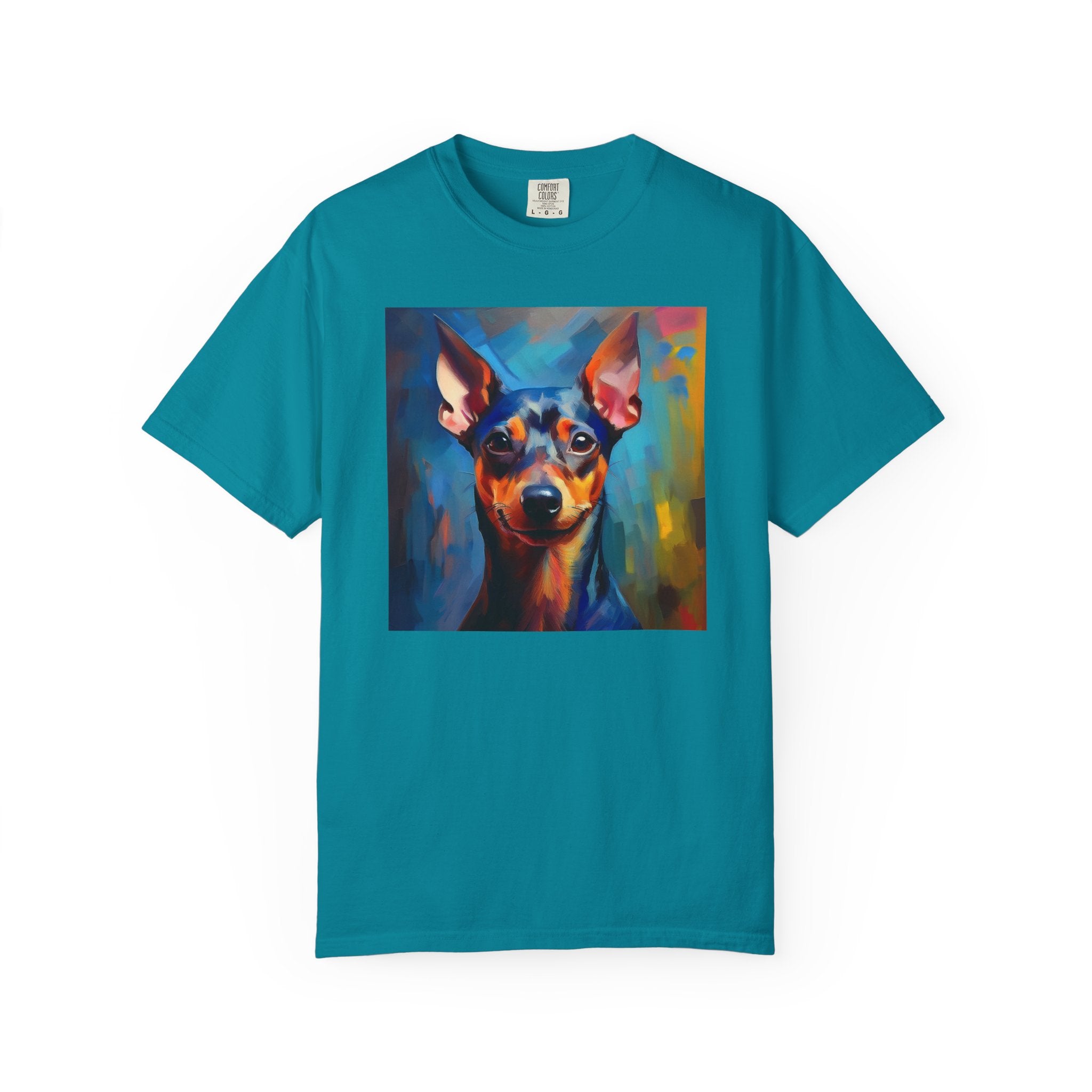 Miniature Pinscher Unisex Garment-Dyed T-shirt