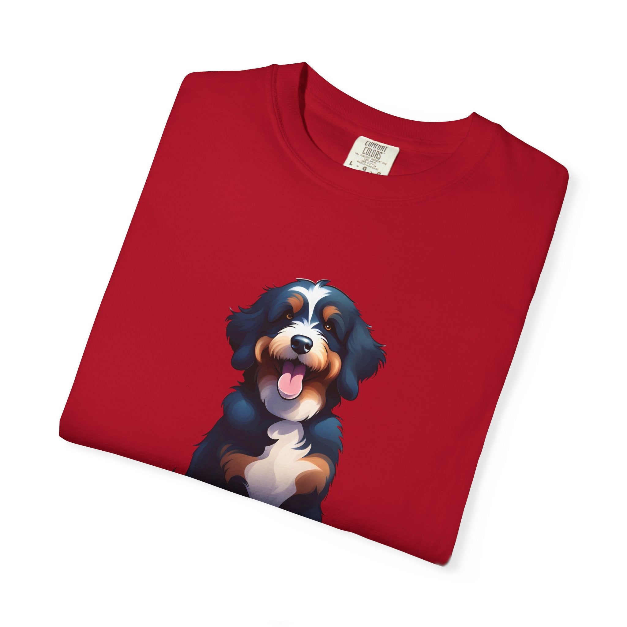 Bernedoodle Unisex Garment-Dyed T-shirt