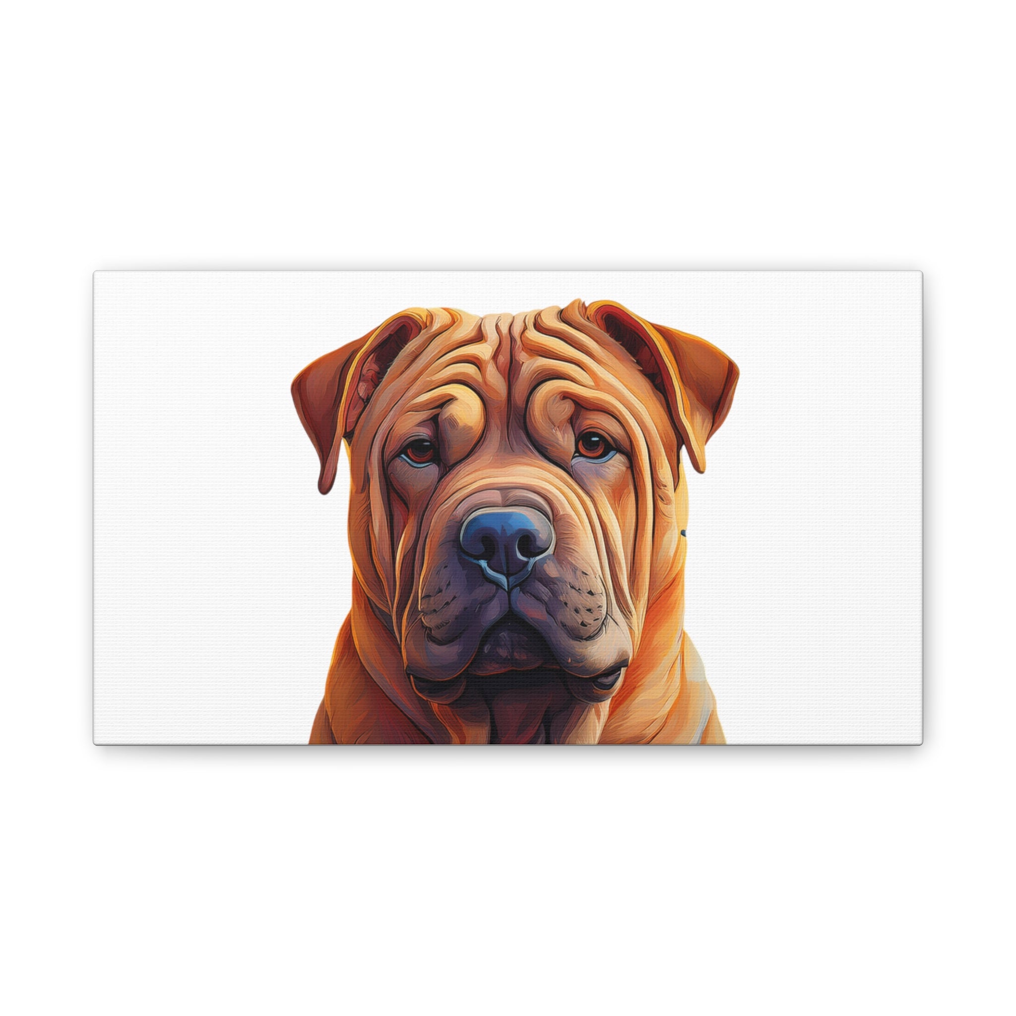 Shar Pei Stretched, 0.75"