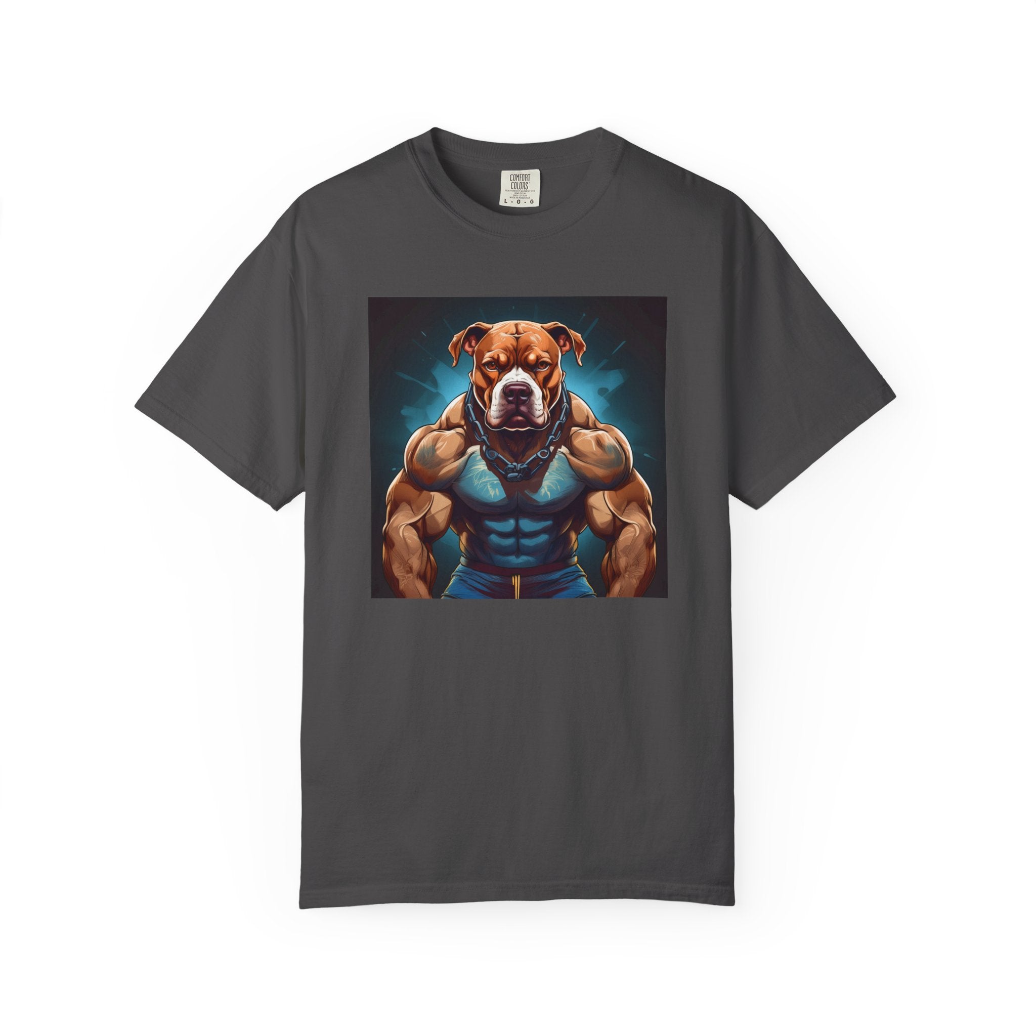Pitbull Body Builder Unisex Garment-Dyed T-shirt