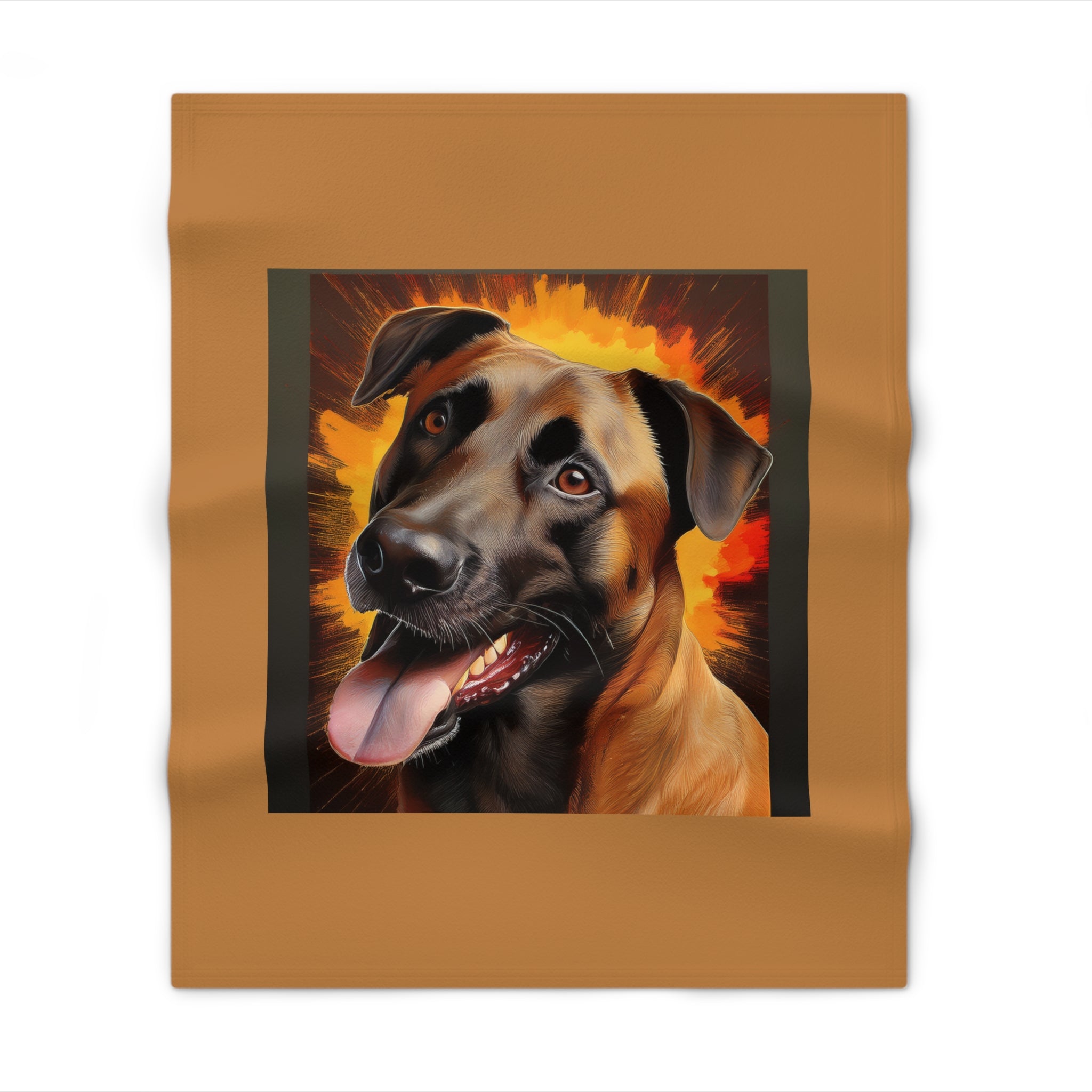 Belgian Malinois Shepherd Throw Blanket