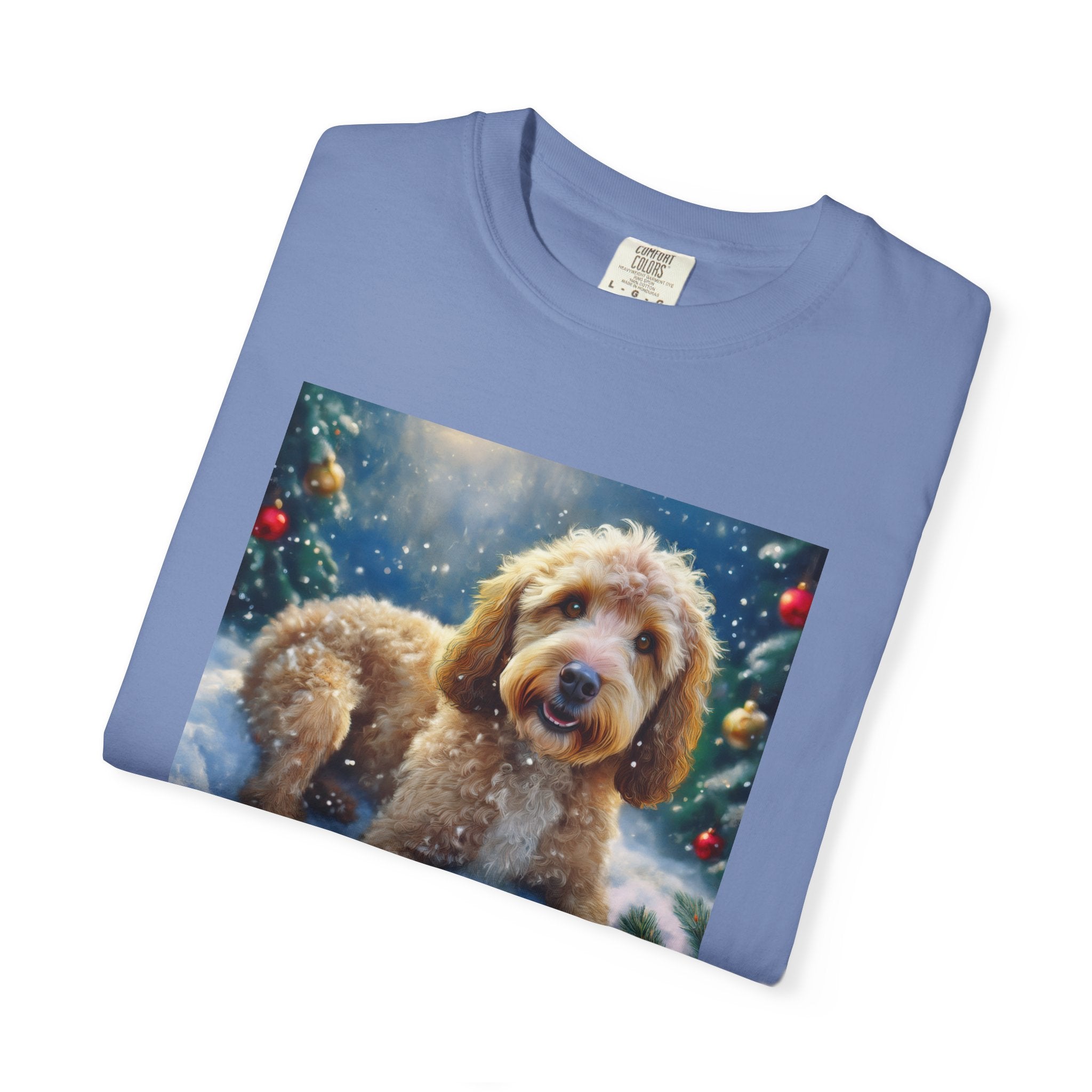 Doodle Holiday Unisex Garment-Dyed T-shirt