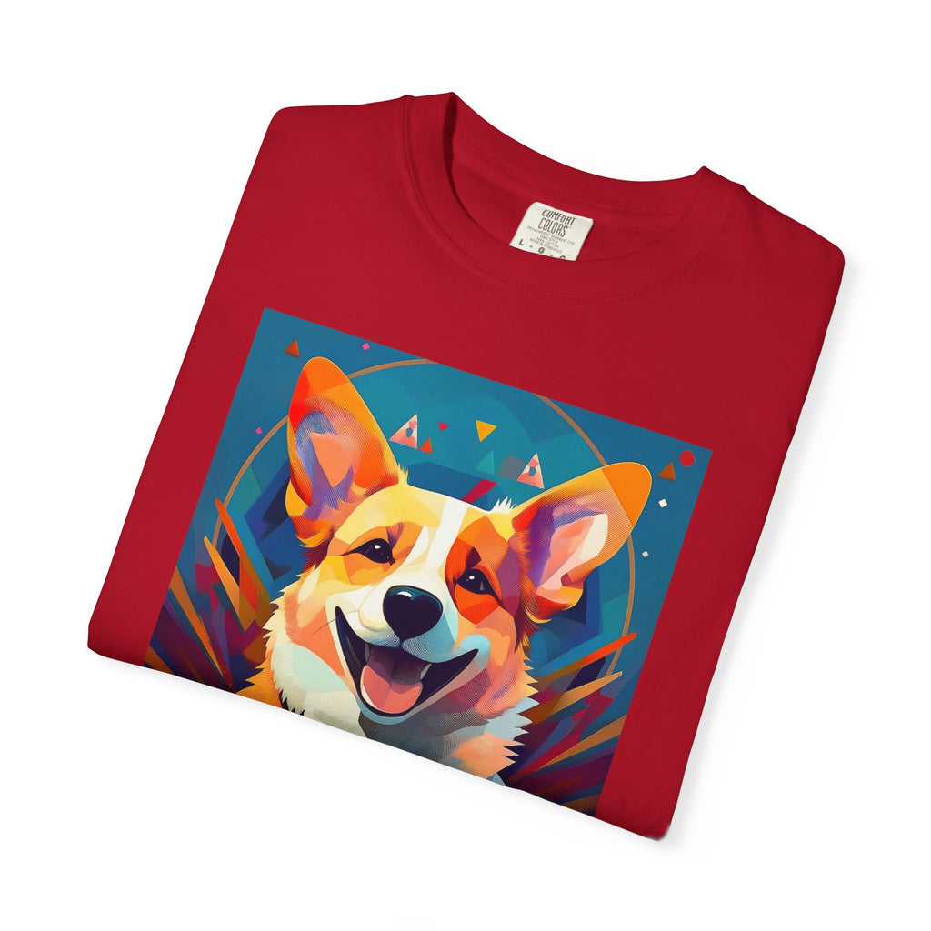 Corgi Unisex Garment-Dyed T-shirt
