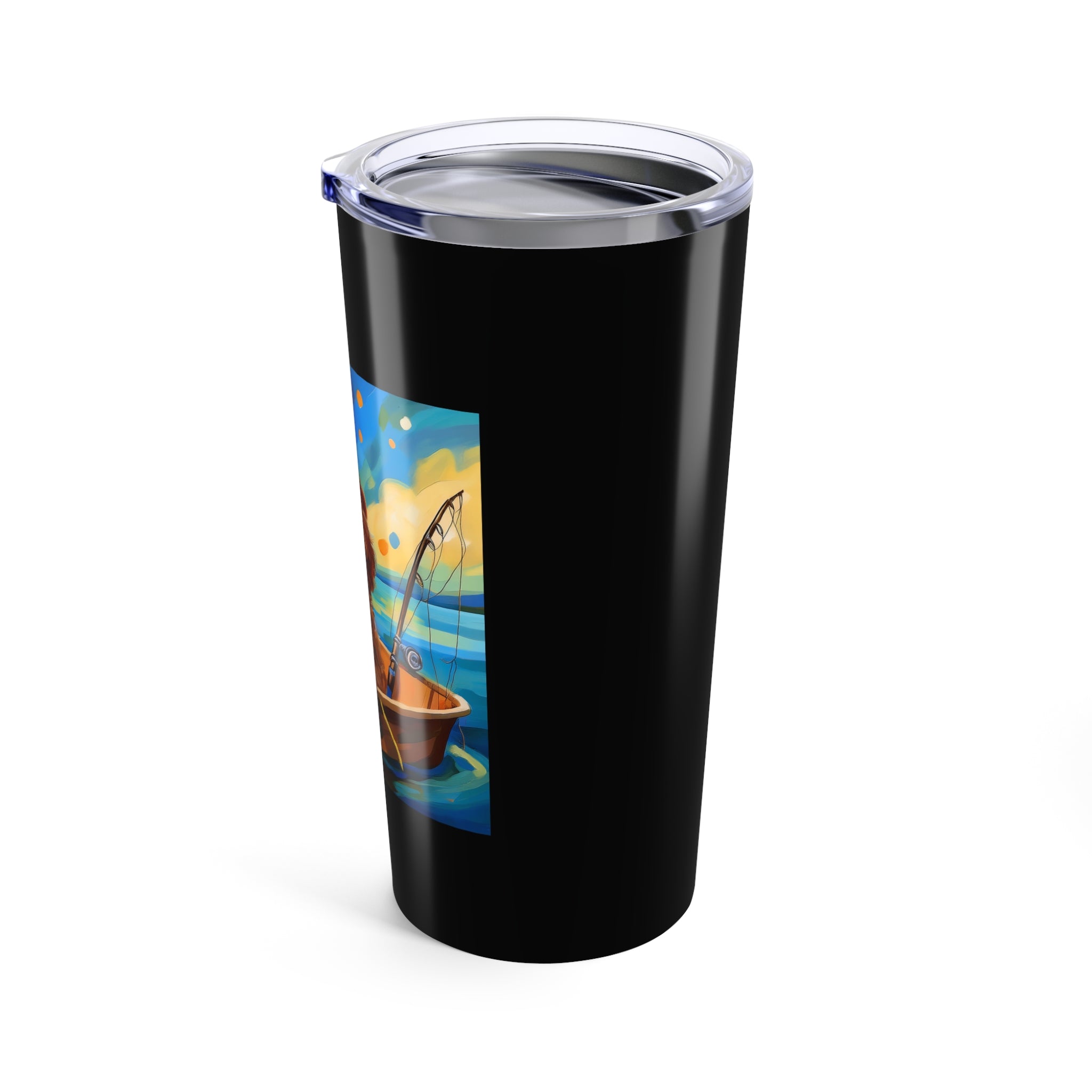 Doodle Fishing Tumbler 20oz