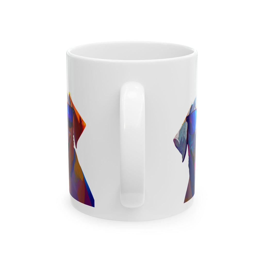 3 Labs Sunglasses Ceramic Mug, (11oz, 15oz)