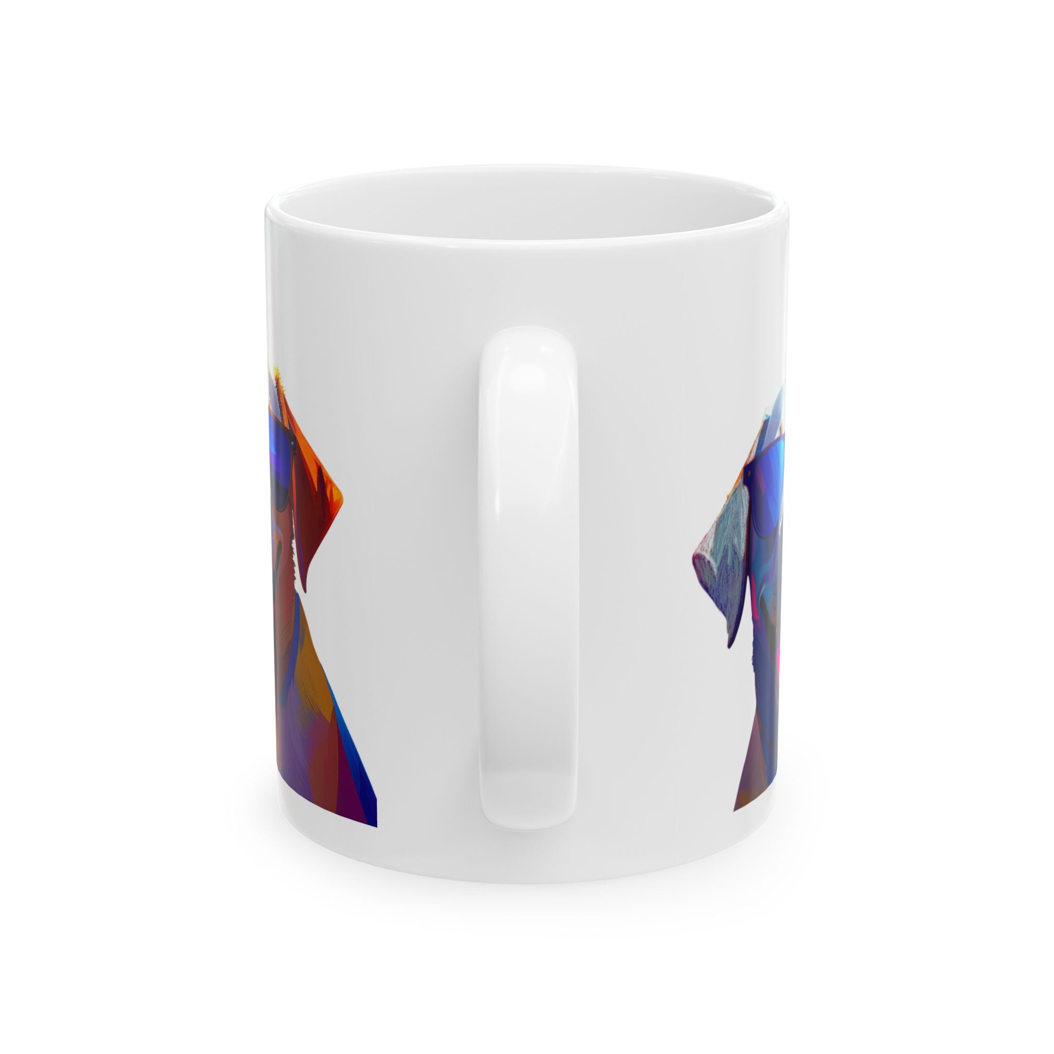 3 Labs Sunglasses Ceramic Mug, (11oz, 15oz)