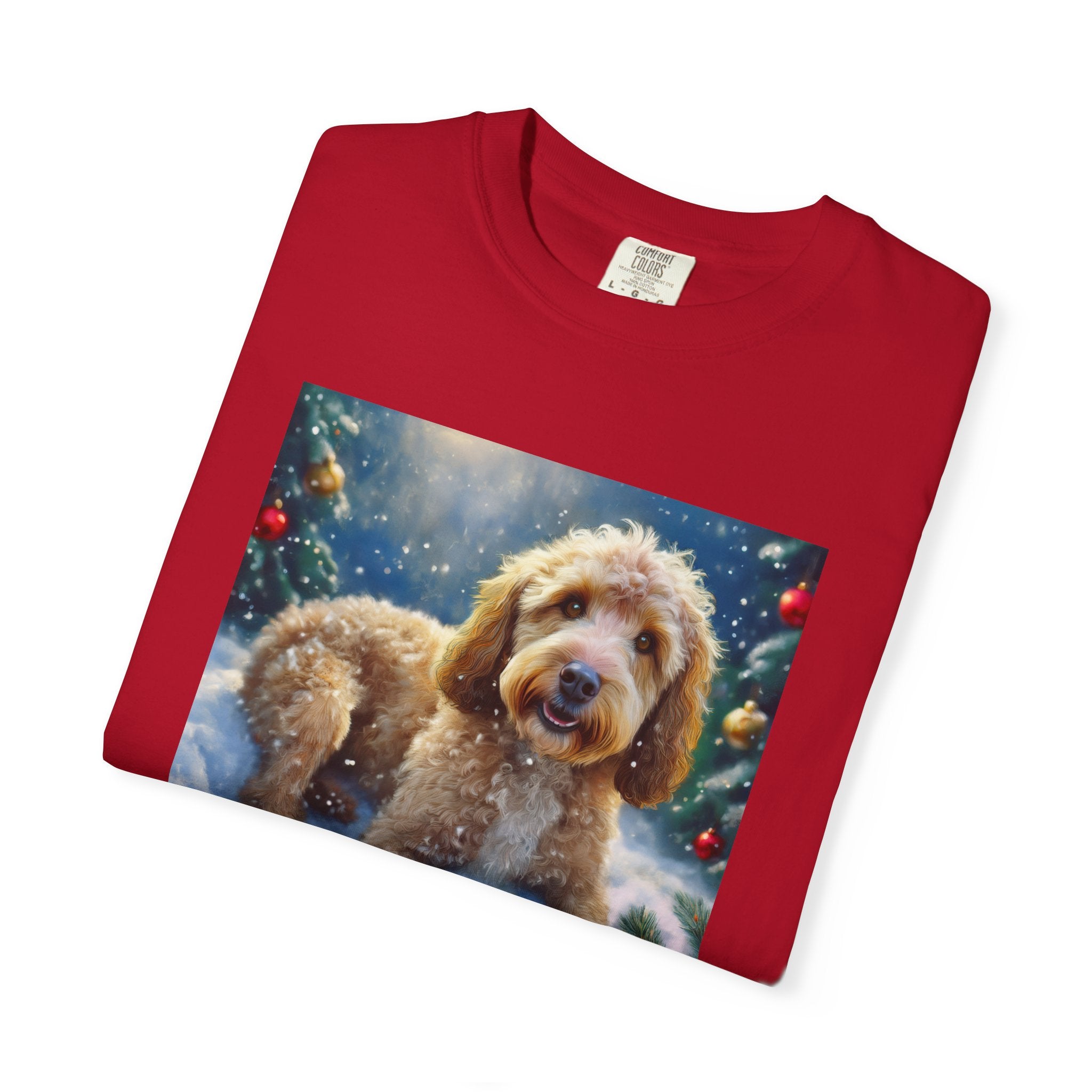 Doodle Holiday Unisex Garment-Dyed T-shirt