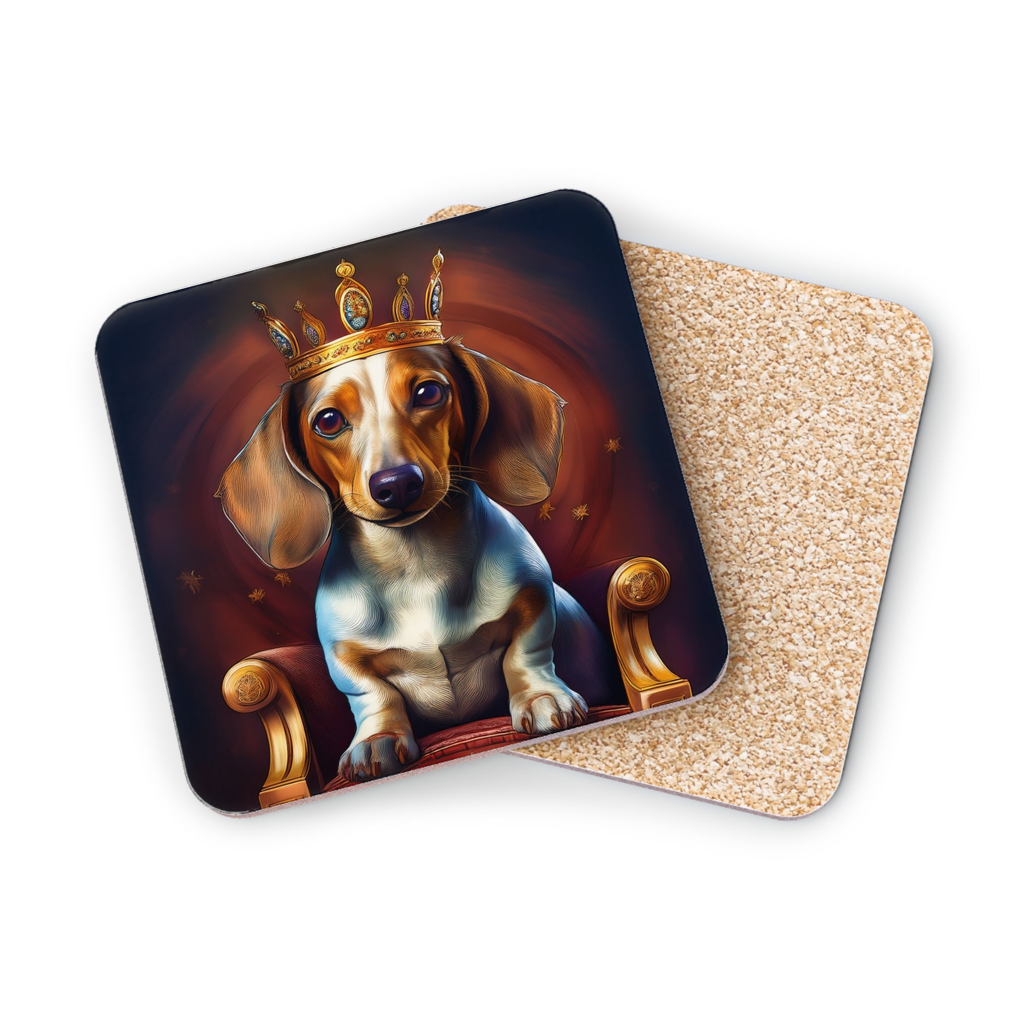 Dachshund Royal Coasters