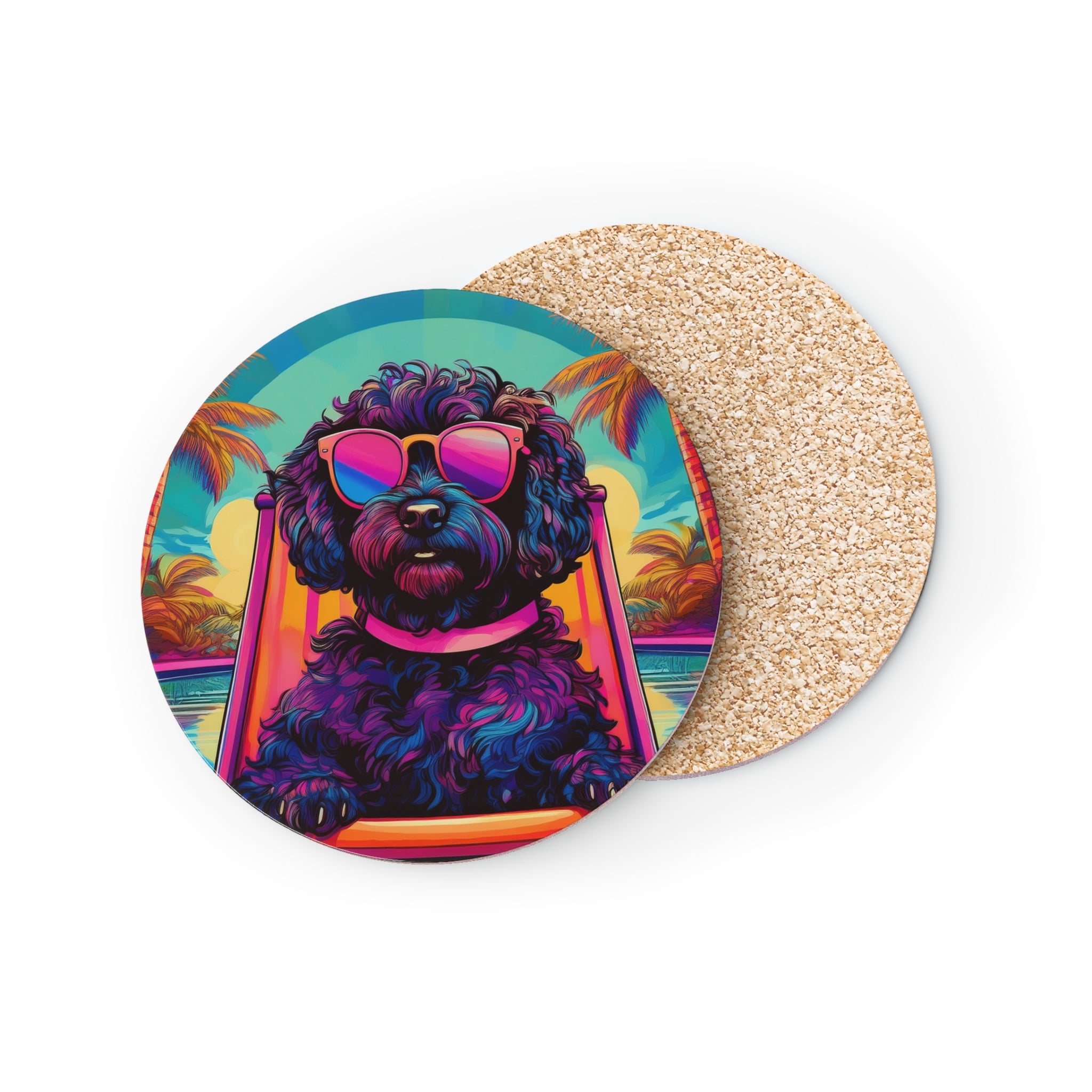 Doodle Poolside Coasters