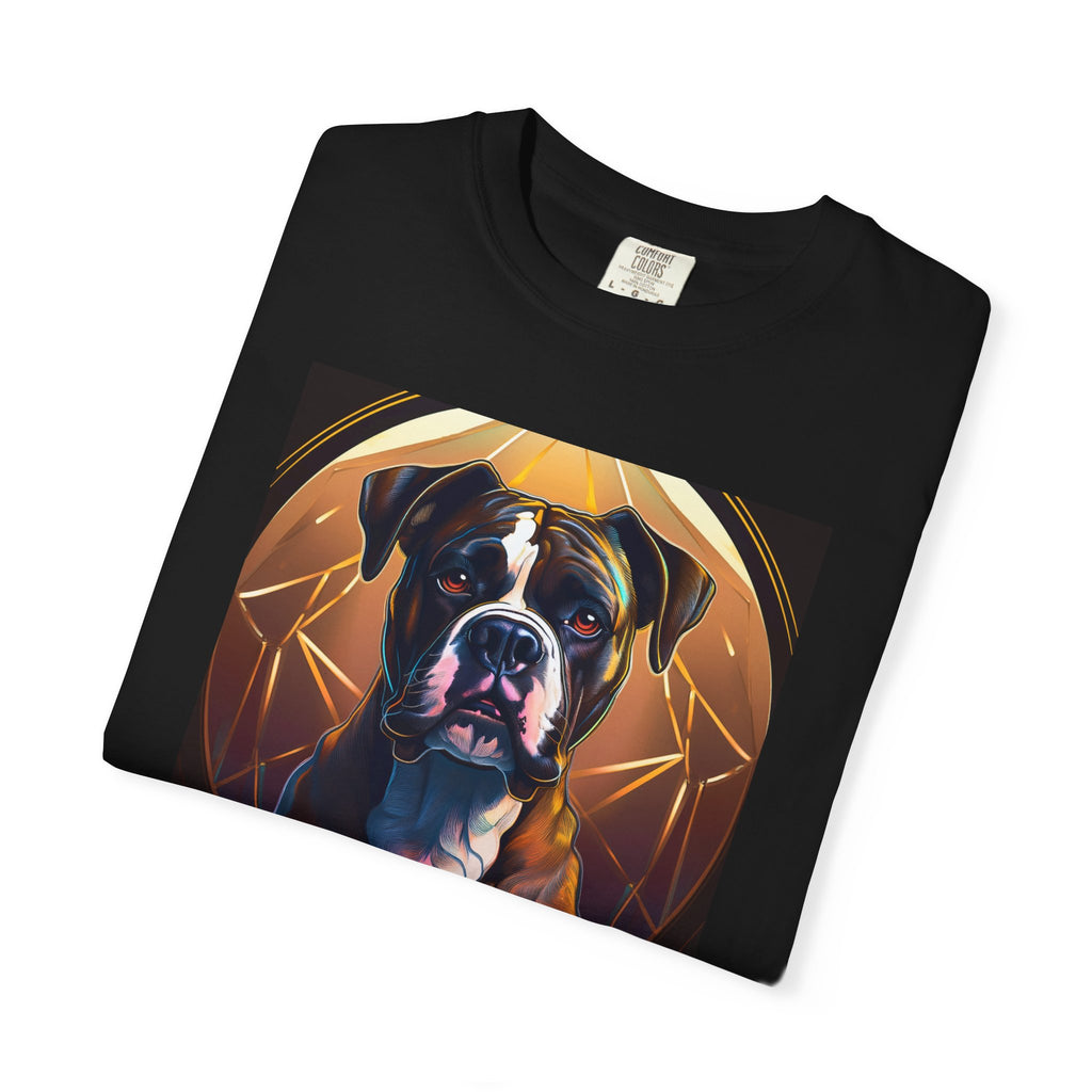 Brindle Gold Boxer Unisex Garment-Dyed T-shirt