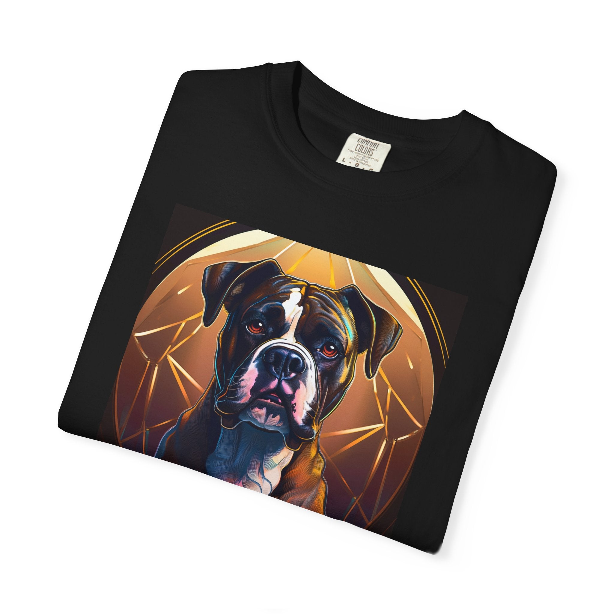 Brindle Gold Boxer Unisex Garment-Dyed T-shirt