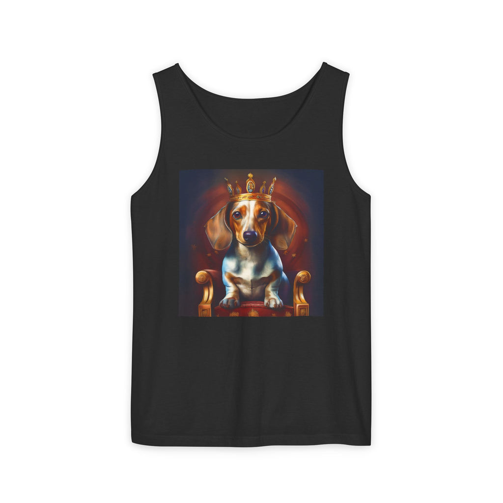 Dachshund Royal Unisex Tank Top