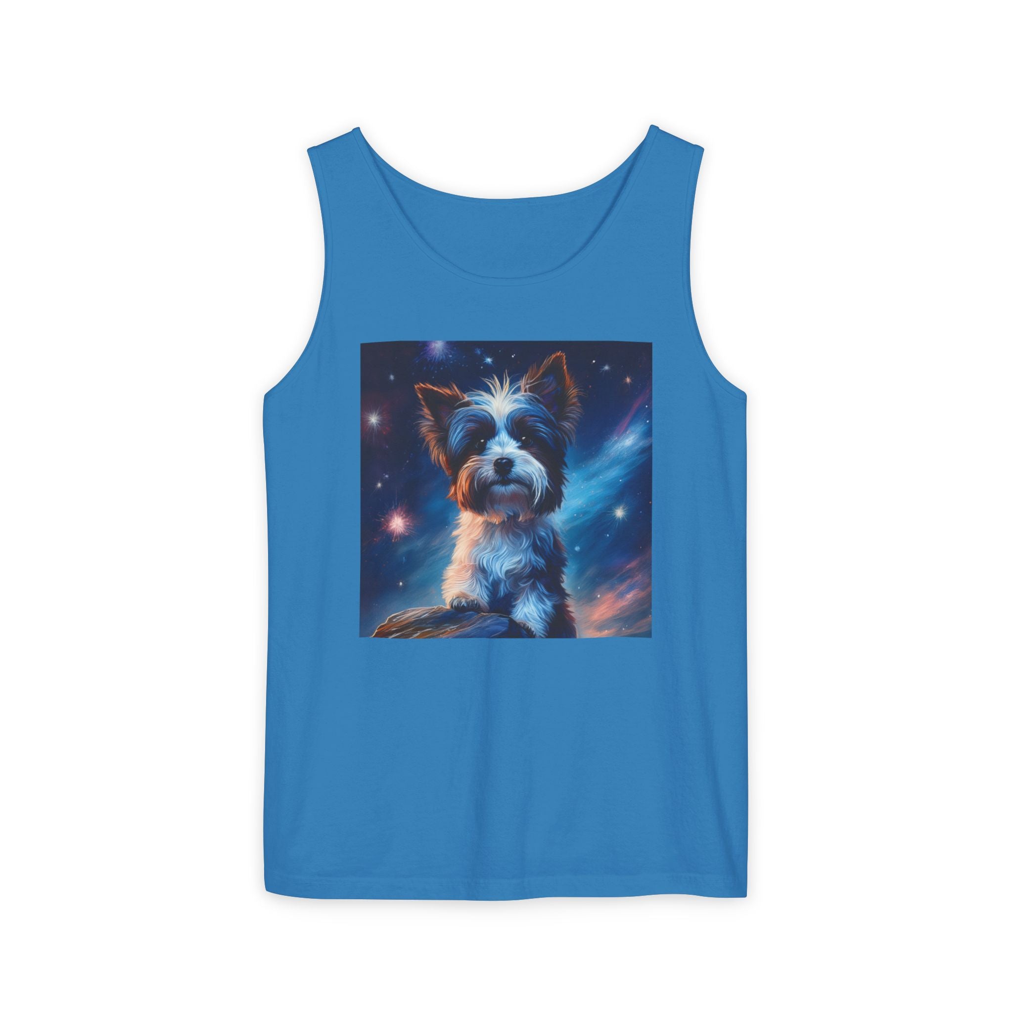 Biewer Terrier Stary Night Unisex Tank Top