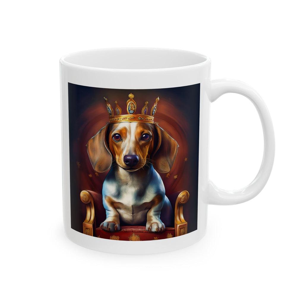 Dachshund Royal Ceramic Mug, (11oz, 15oz)