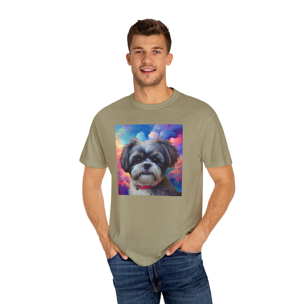 Shih Tzu Unisex Garment-Dyed T-shirt
