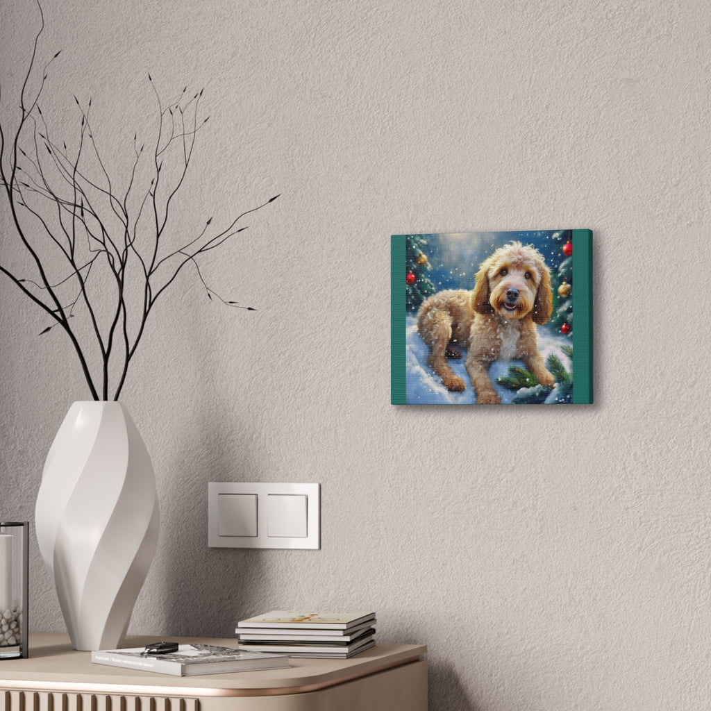 Doodle Holiday Canvas Painting