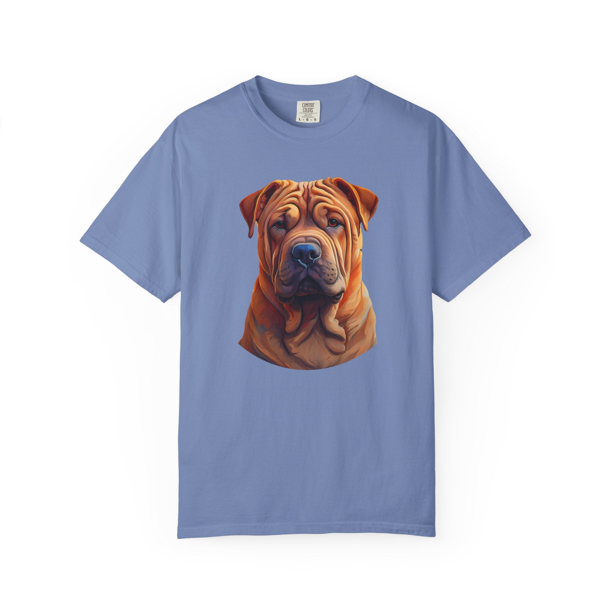 Shar Pei Unisex Garment-Dyed T-shirt