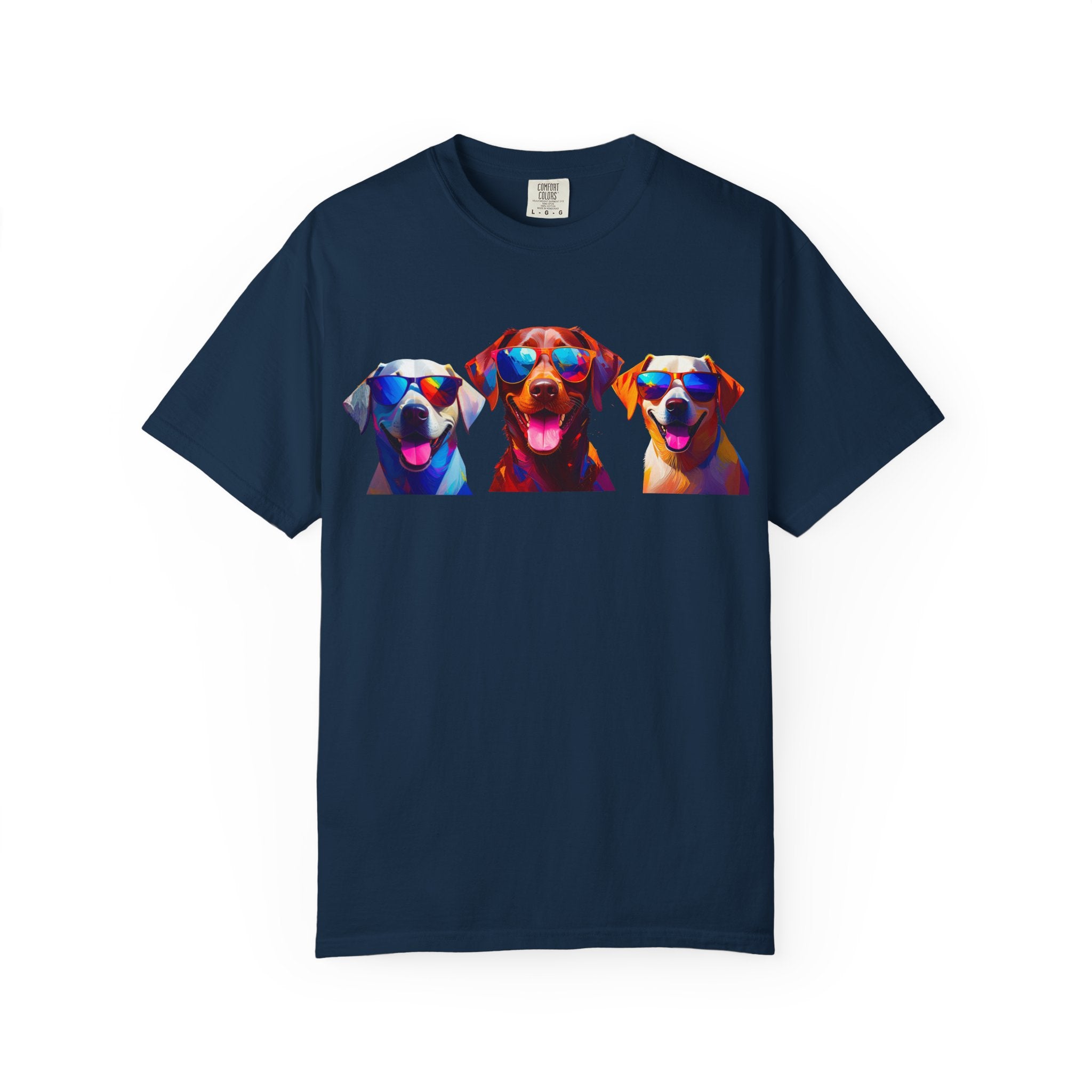 3 Labs Sunglasses Unisex Garment-Dyed T-shirt