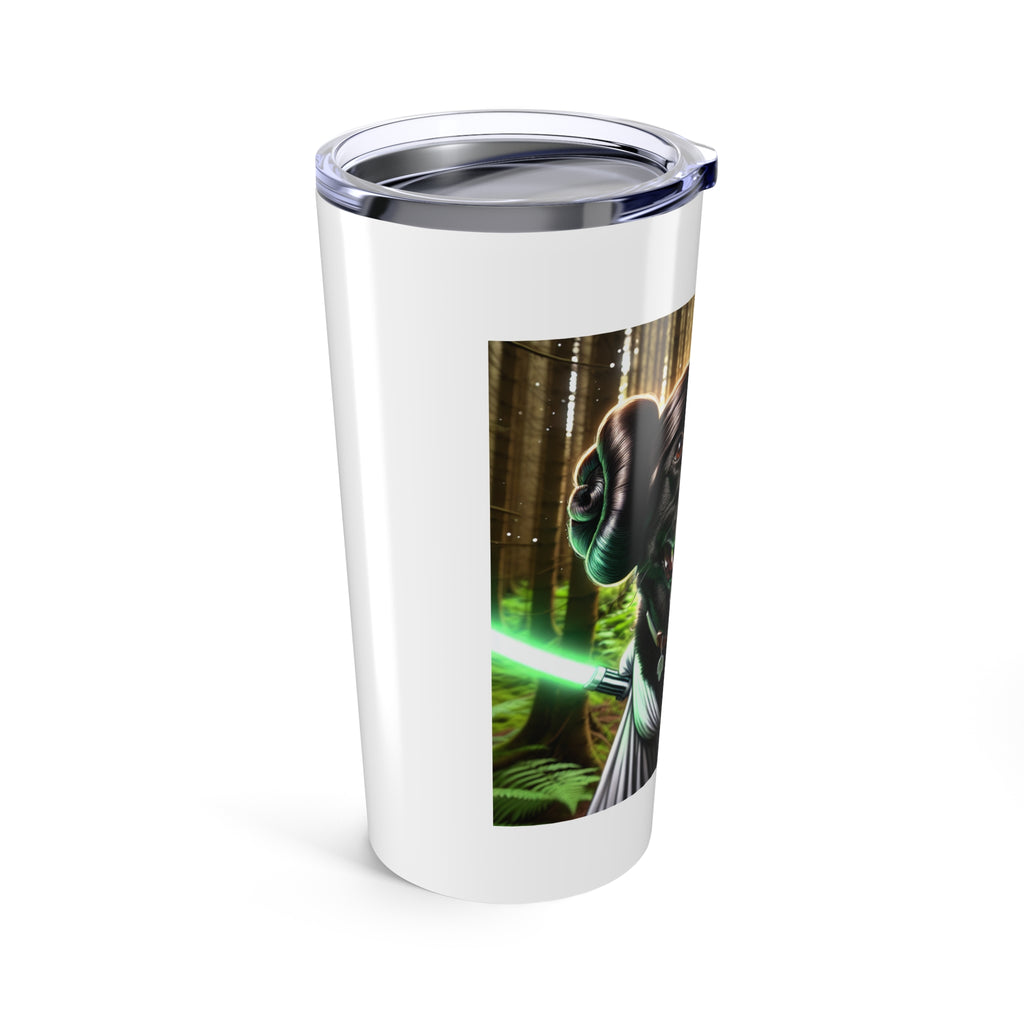 Black Lab Galaxy Princess Tumbler 20oz