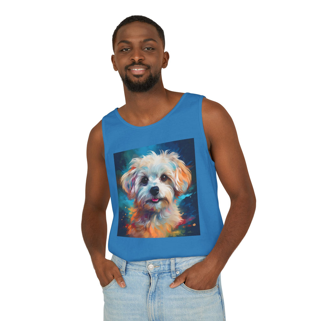 Maltese Unisex Tank Top