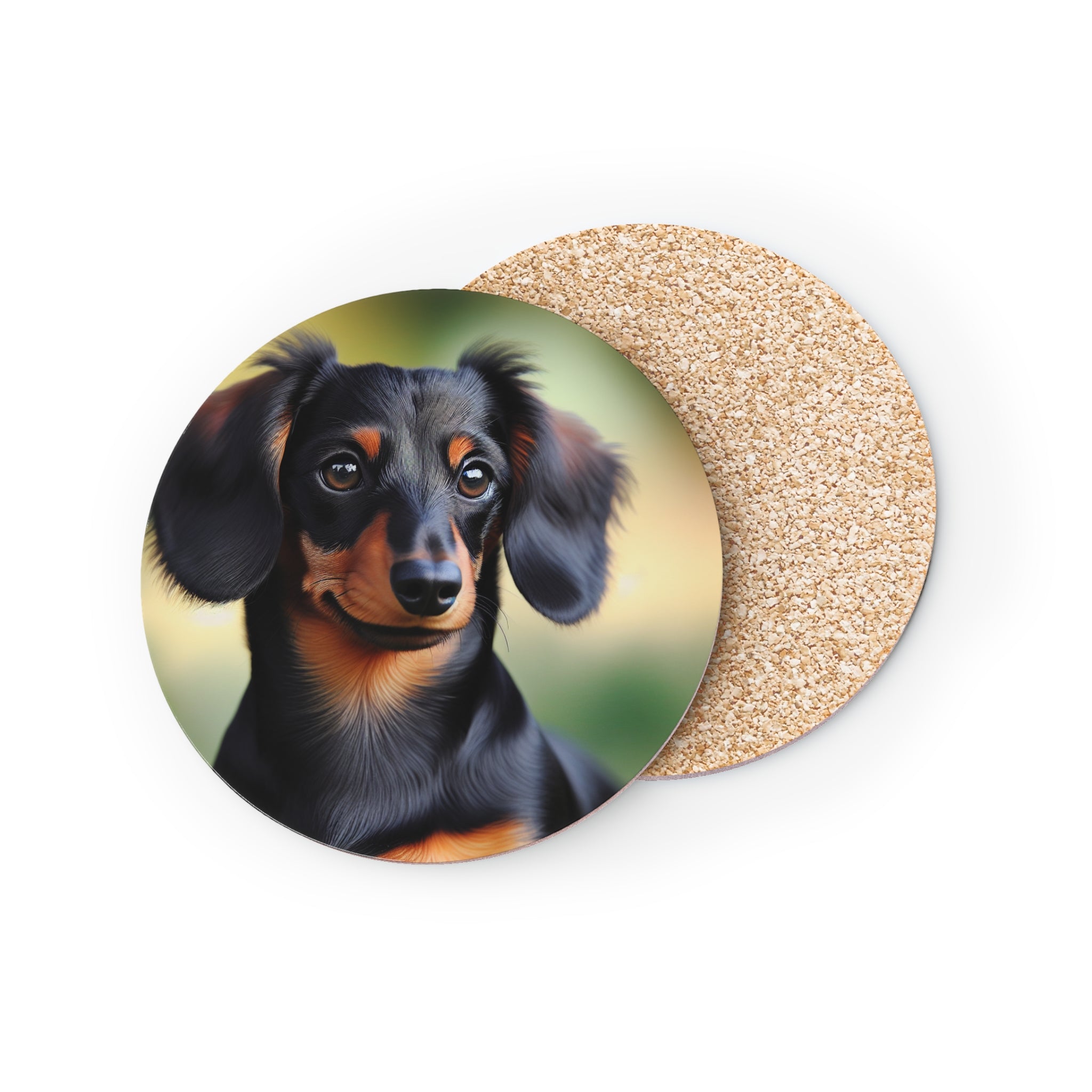 Black/Brown Dachshund Coonhound Coasters