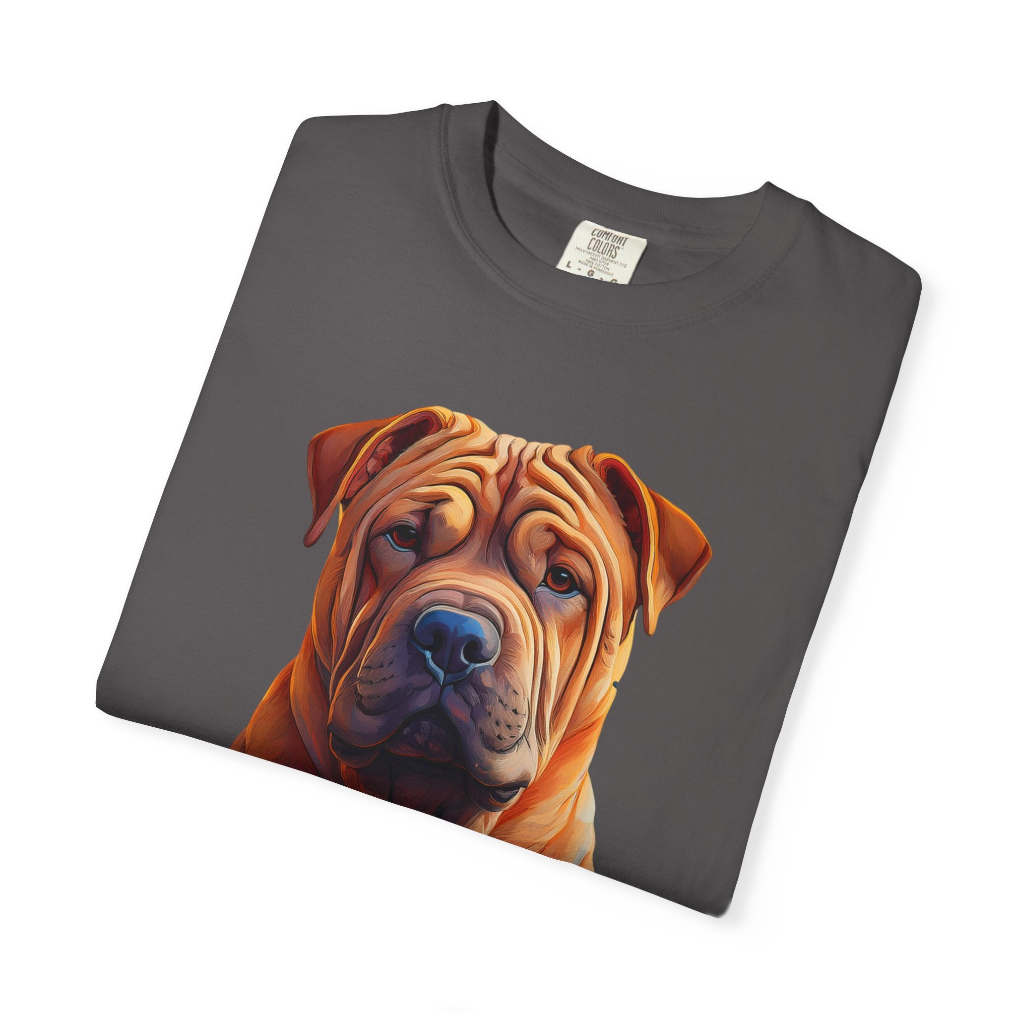 Shar Pei Unisex Garment-Dyed T-shirt