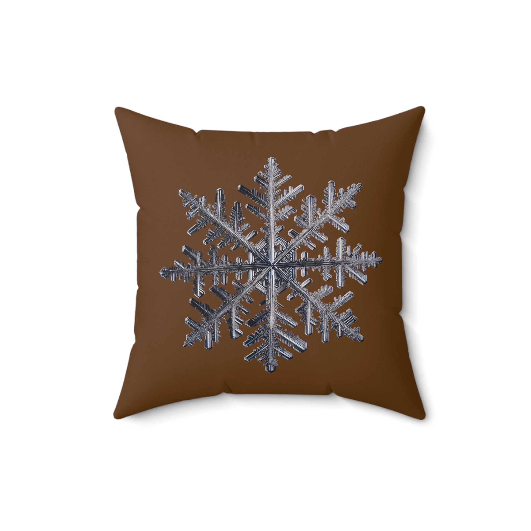 Chocolate Lab Holiday Square Pillow