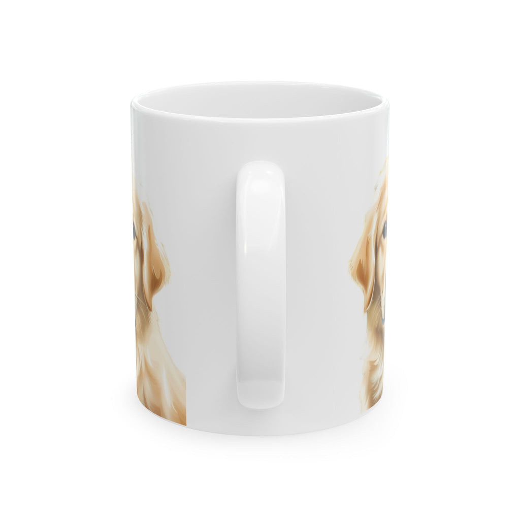 Golden Retriever Ceramic Mug, (11oz, 15oz)