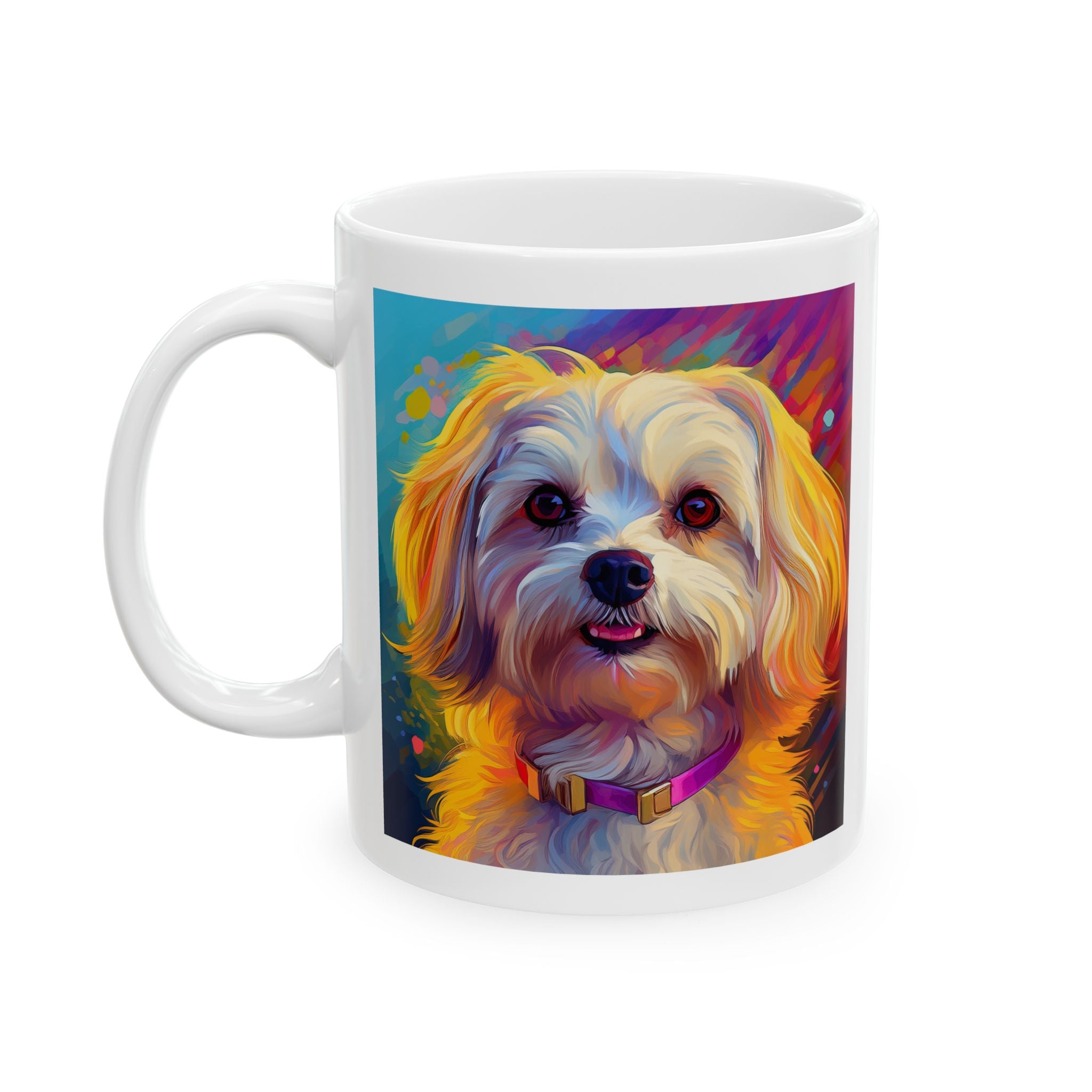 Havanese Ceramic Mug, (11oz, 15oz)