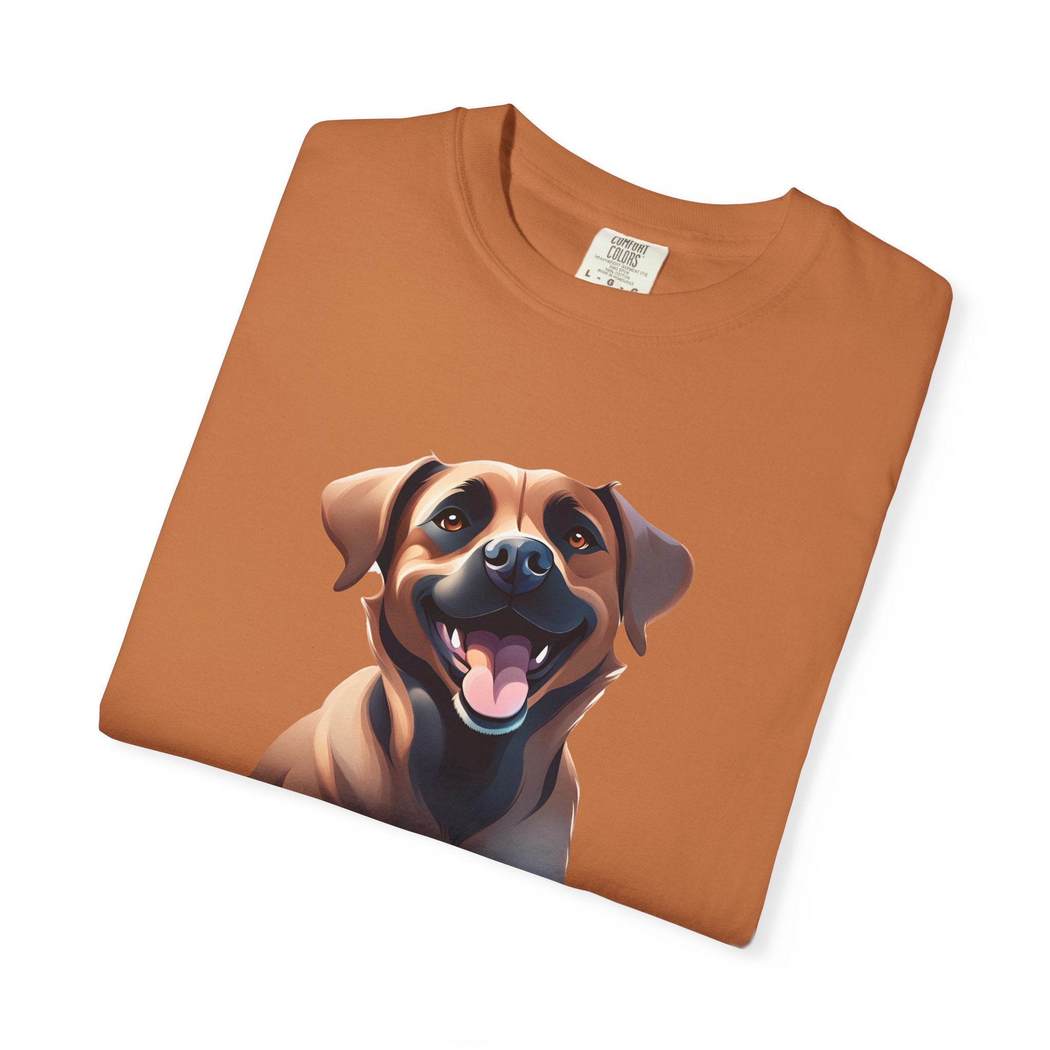 Black Mouth Cur Garment-Dyed T-shirt