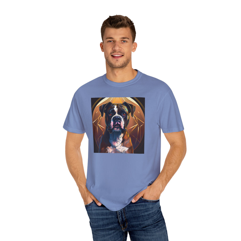 Brindle Gold Boxer Unisex Garment-Dyed T-shirt