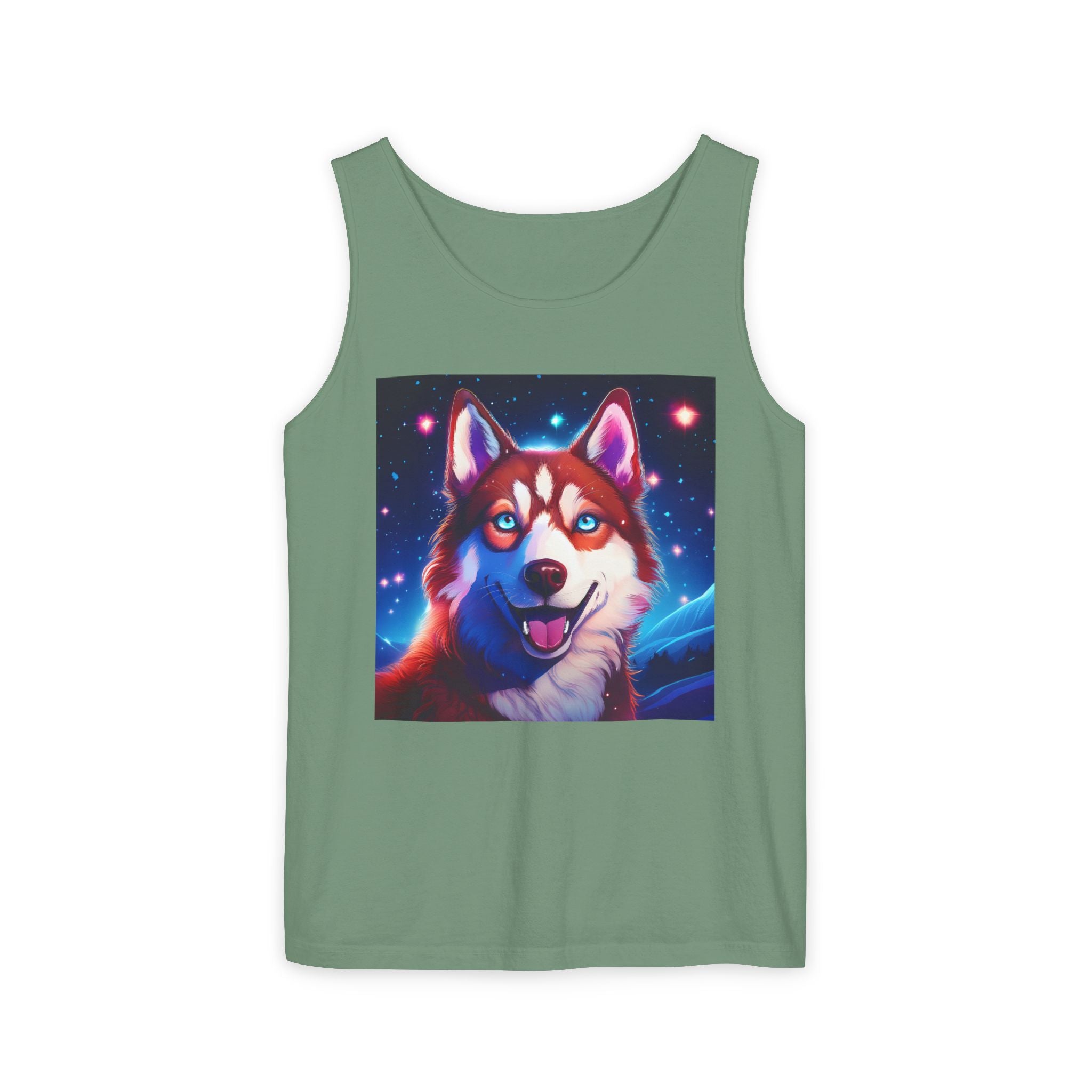 Eskimo Husky Unisex Tank Top