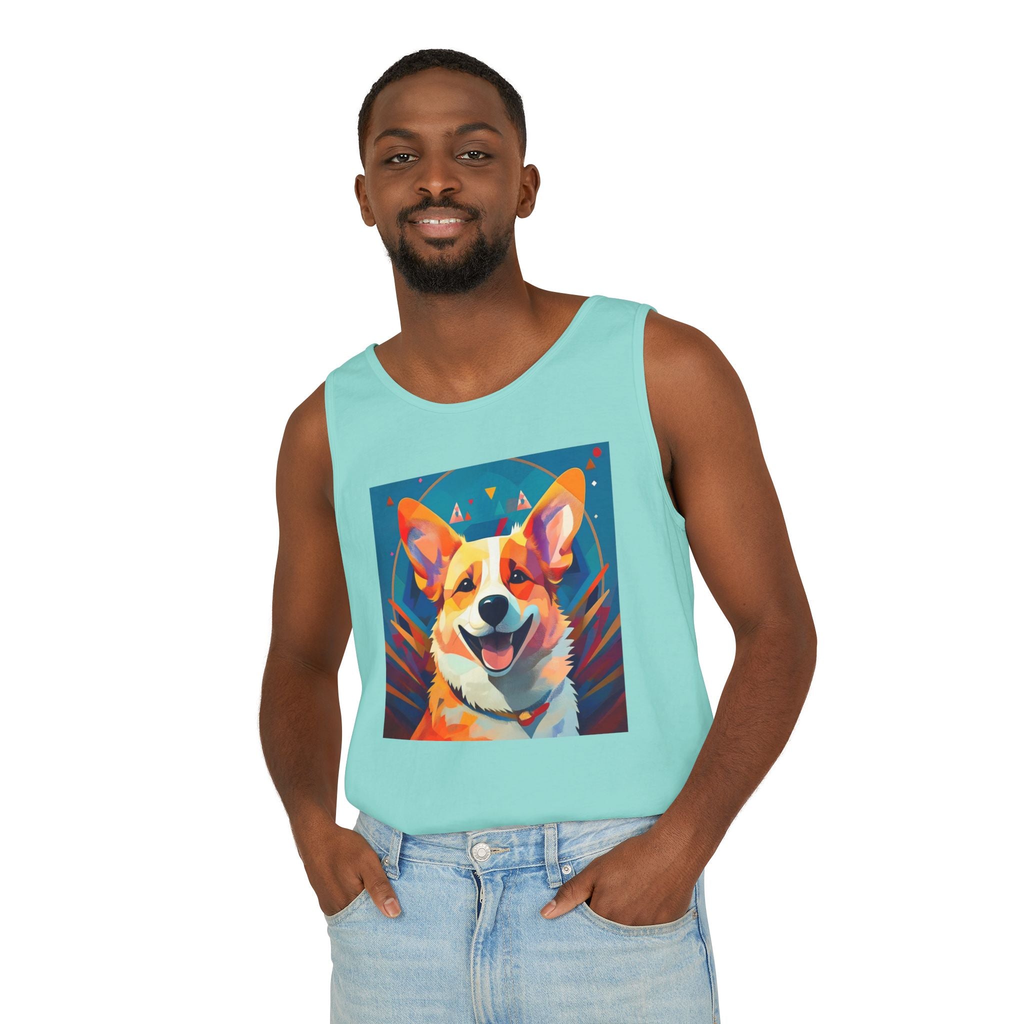 Corgi Tank Top