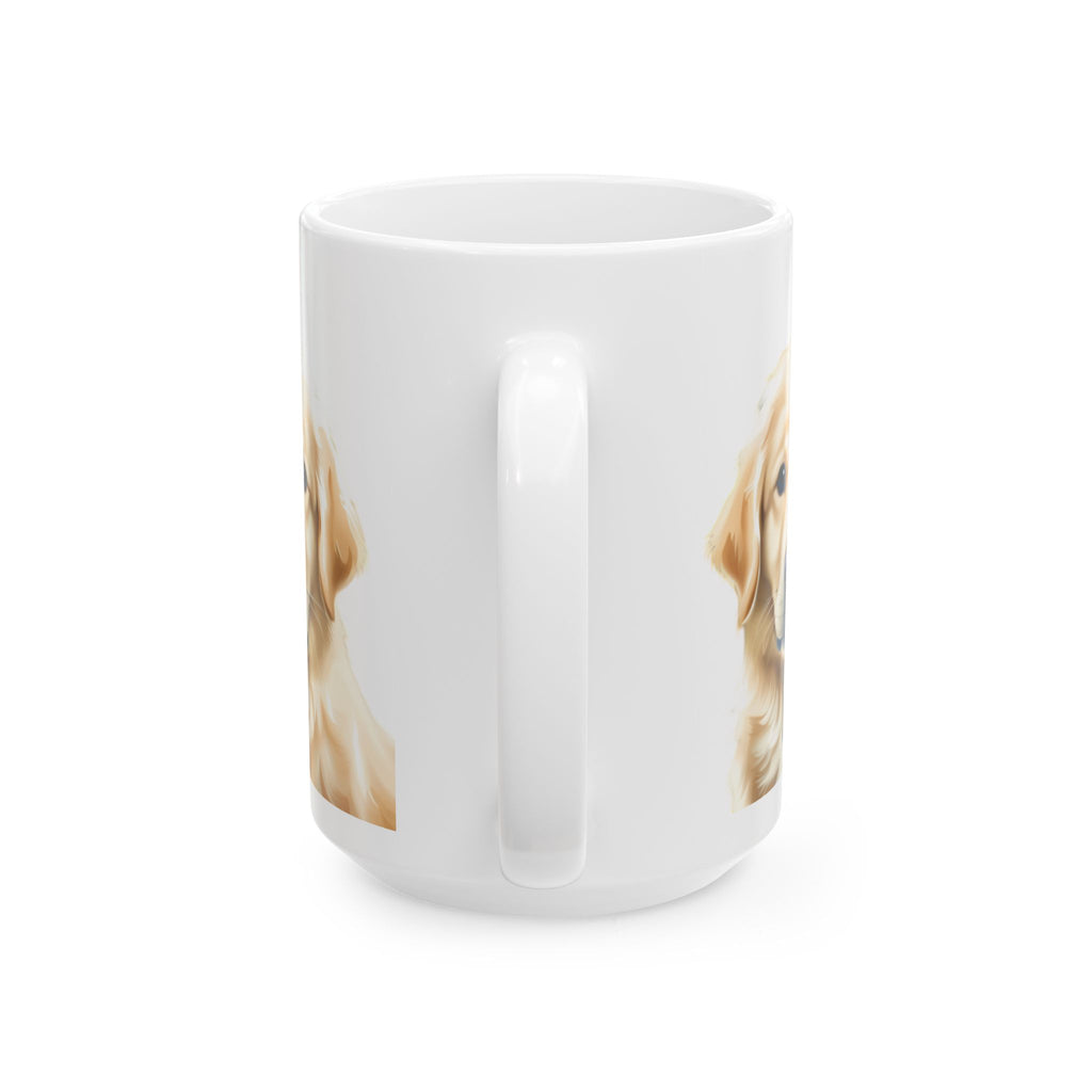 Golden Retriever Ceramic Mug, (11oz, 15oz)