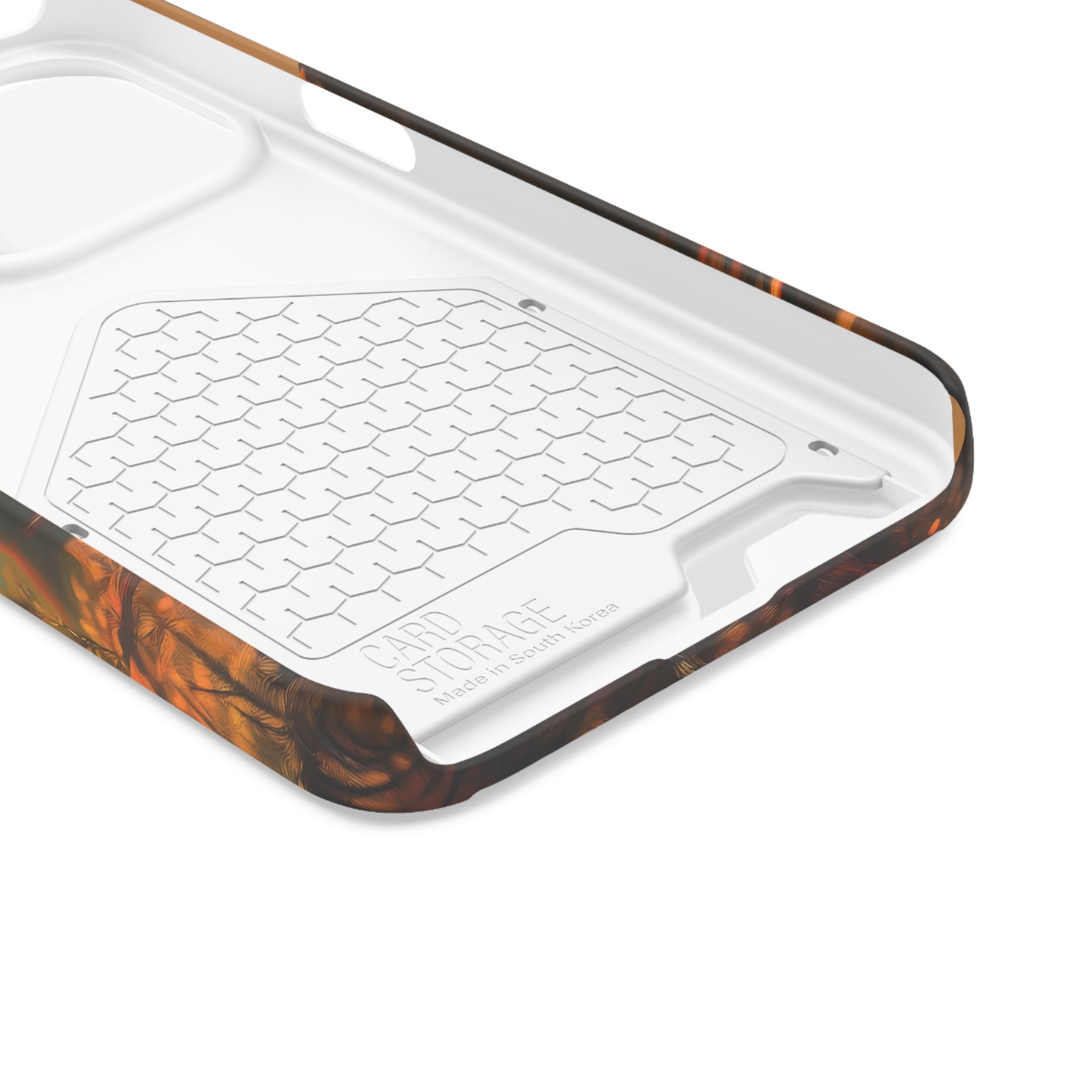 Pitbull Autumn Phone Case with Card Holder