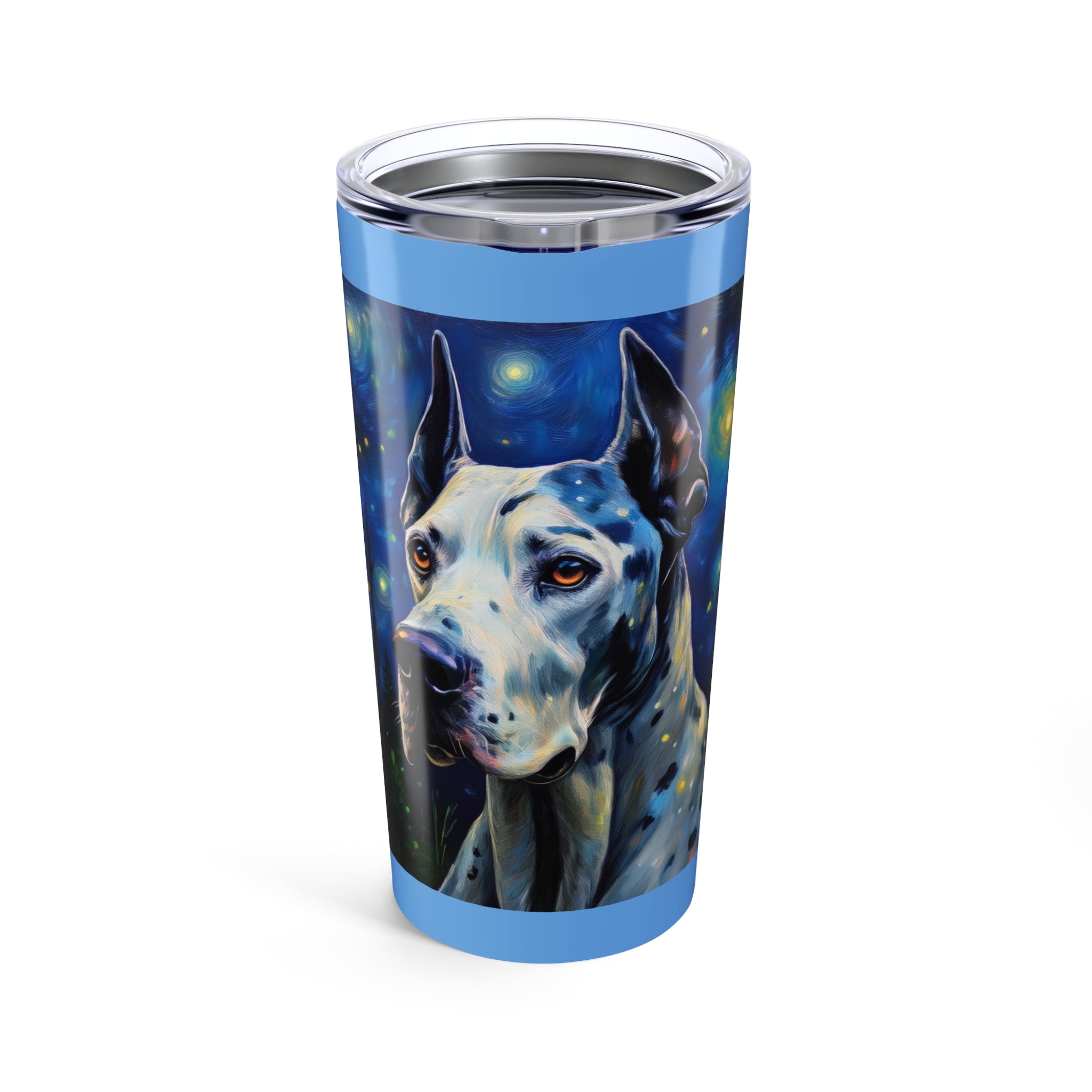 Great Dane Stary Night Tumbler 20oz