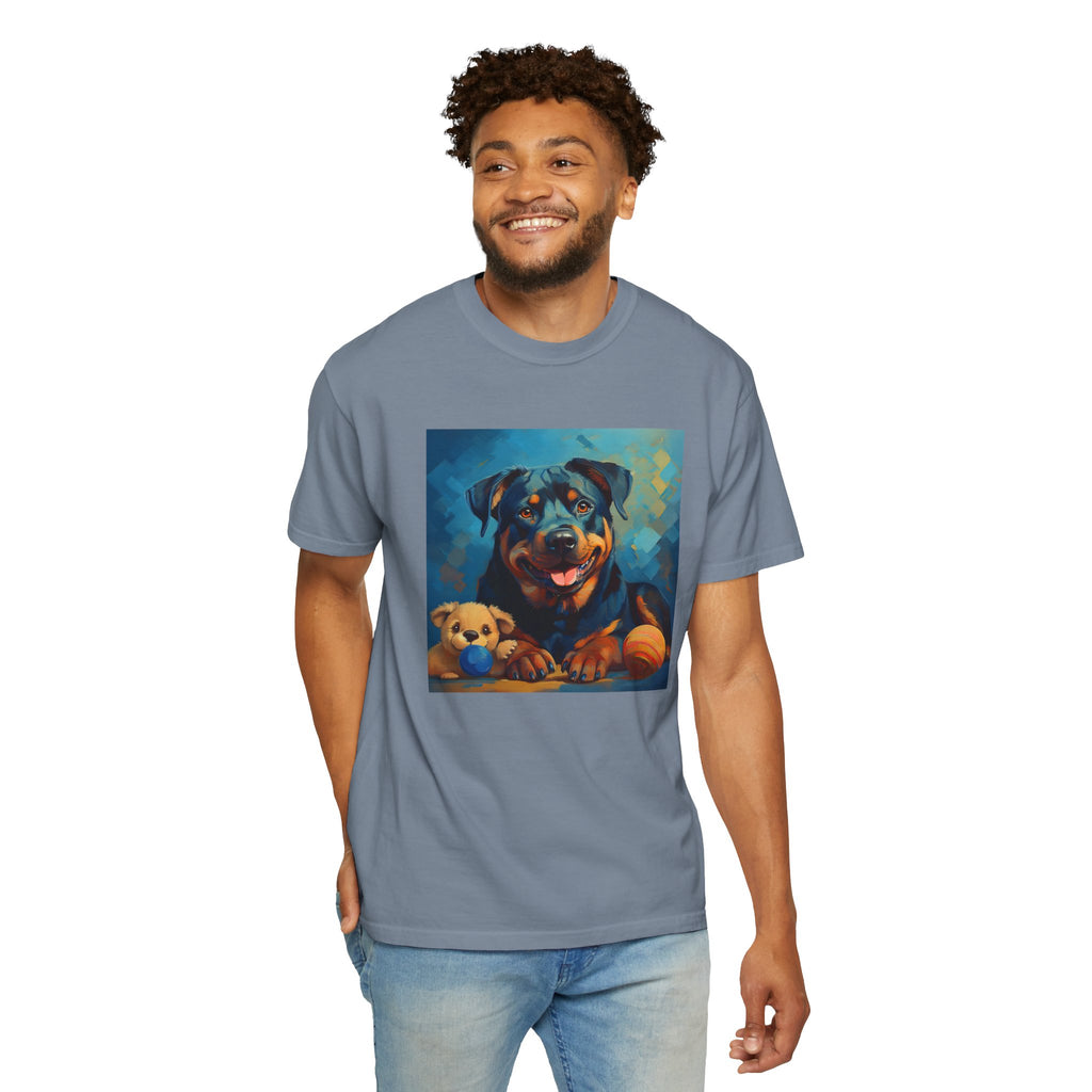 Rottweiler Unisex Garment-Dyed T-shirt